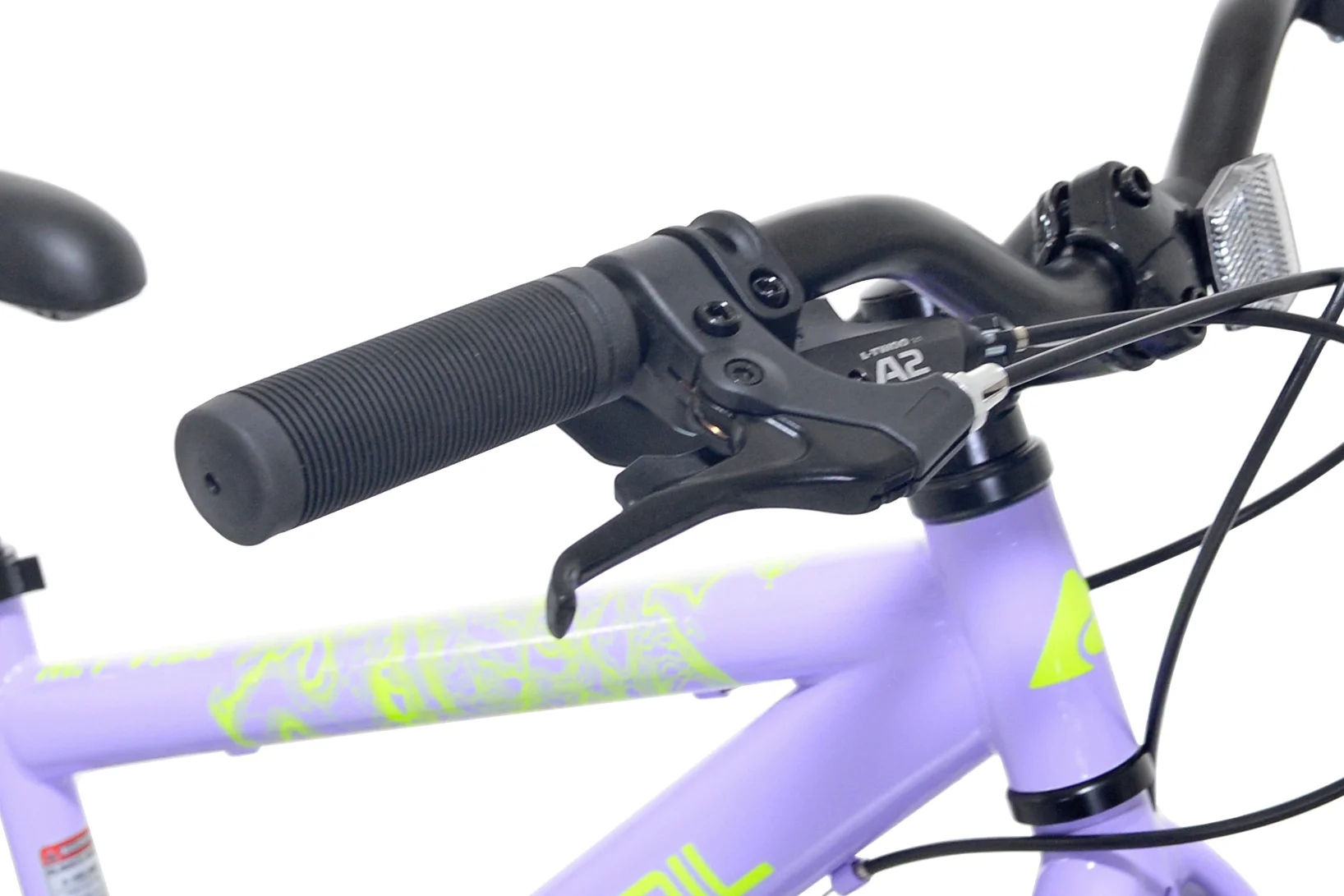 20" Ozark Trail Vibe Mountain Bicycle, 7 Speed, Fits Rider 3'11"-4'4", Purple, Teen, Unisex - Image 5