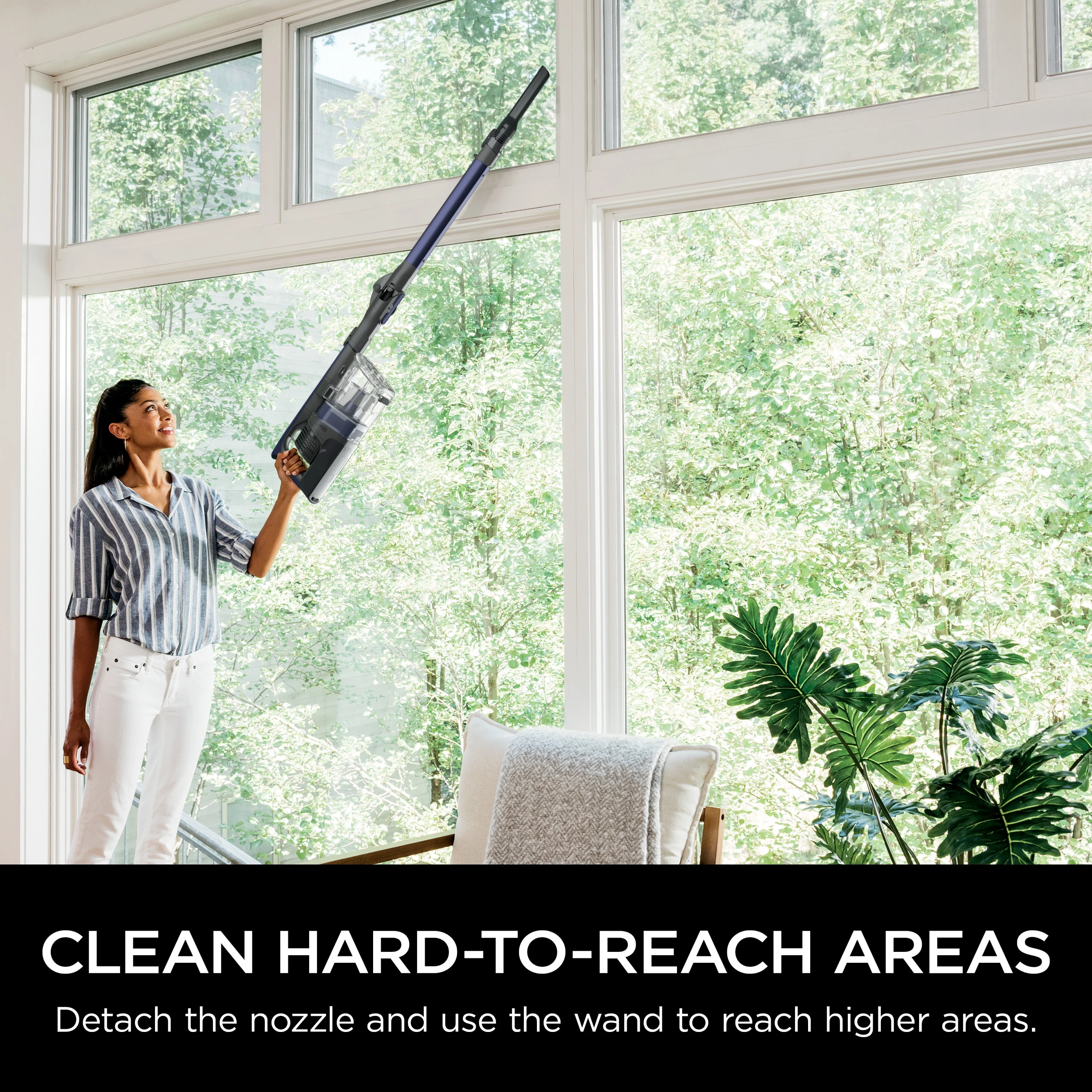 Shark Pet Pro Cordless Stick Vacuum with MultiFLEX, Blue, IZ340H - Image 3