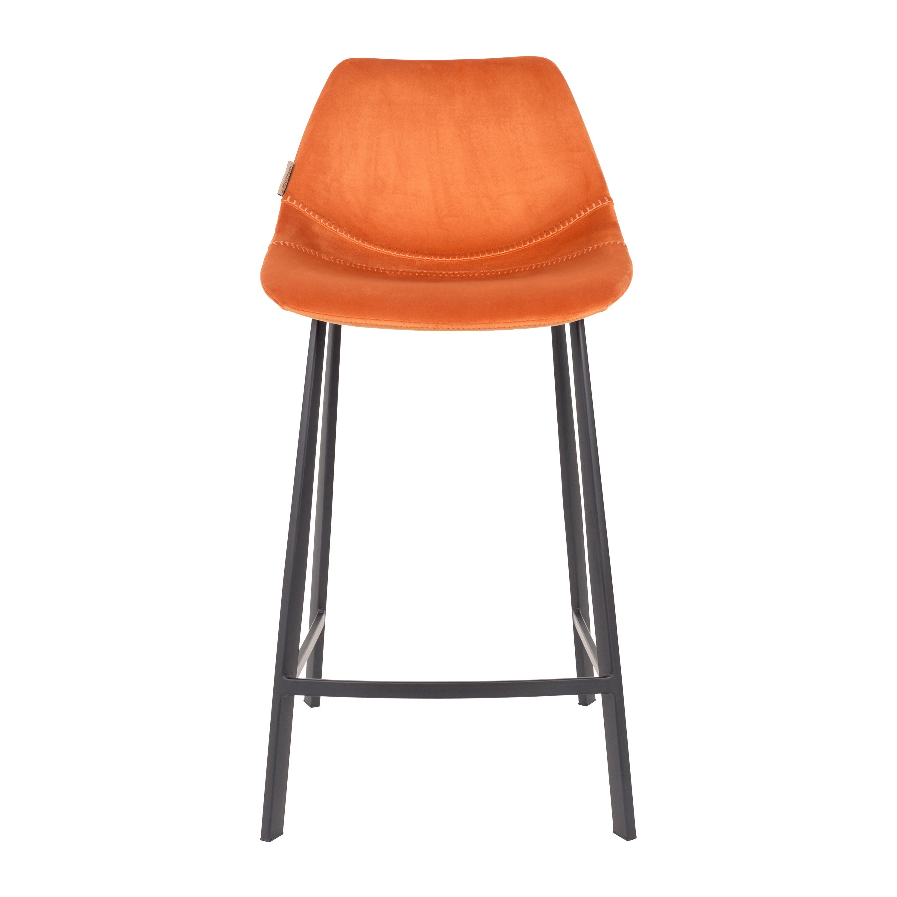 Dutchbone Franky Velvet Barkruk