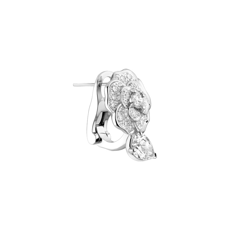 Replicate Camélia Précieux earrings(1:1 replica) - Original Replica Club