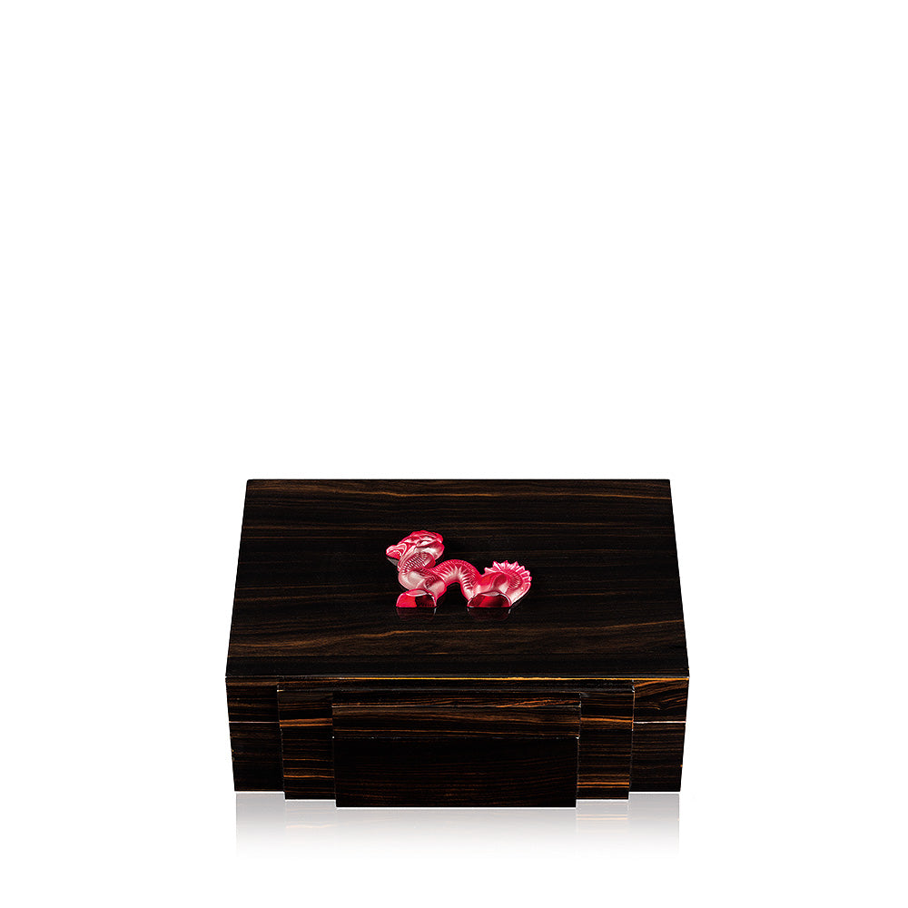 BOÎTE À BIJOUX DRAGON PETIT MODÈLE - CRISTAL ROUGE, PETIT MODÈLE