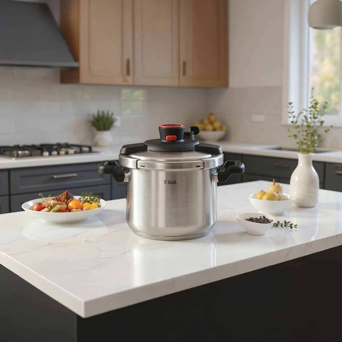 T-fal Clipso 8-quart Stainless Steel Stovetop Pressure Cooker