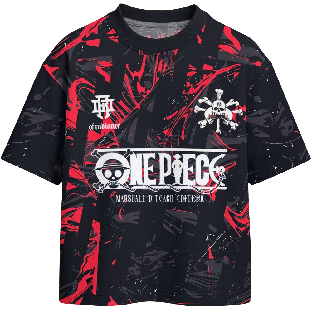 One Piece Crew Neck Football Jersey