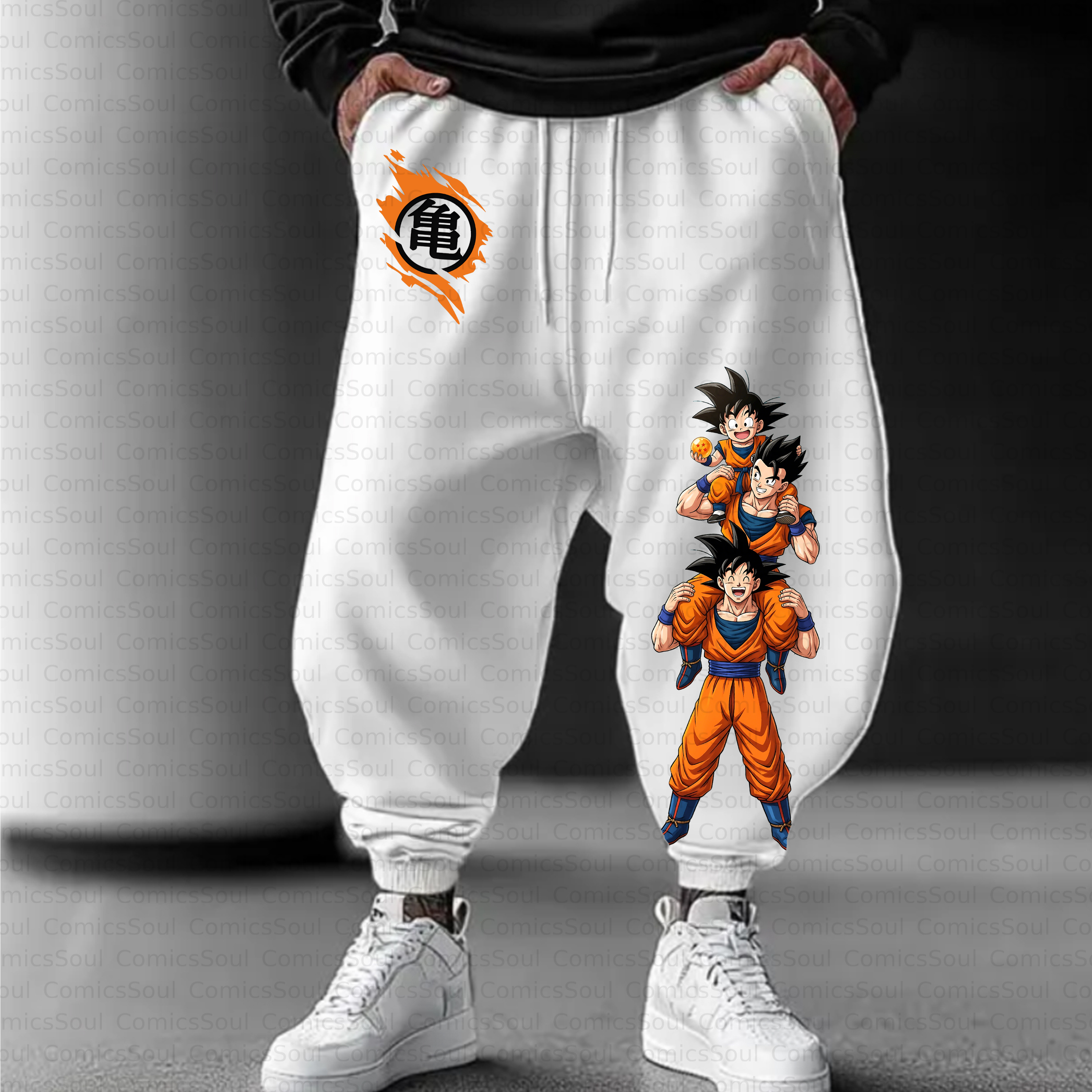Unisex Casual Anime Streetwear Pant