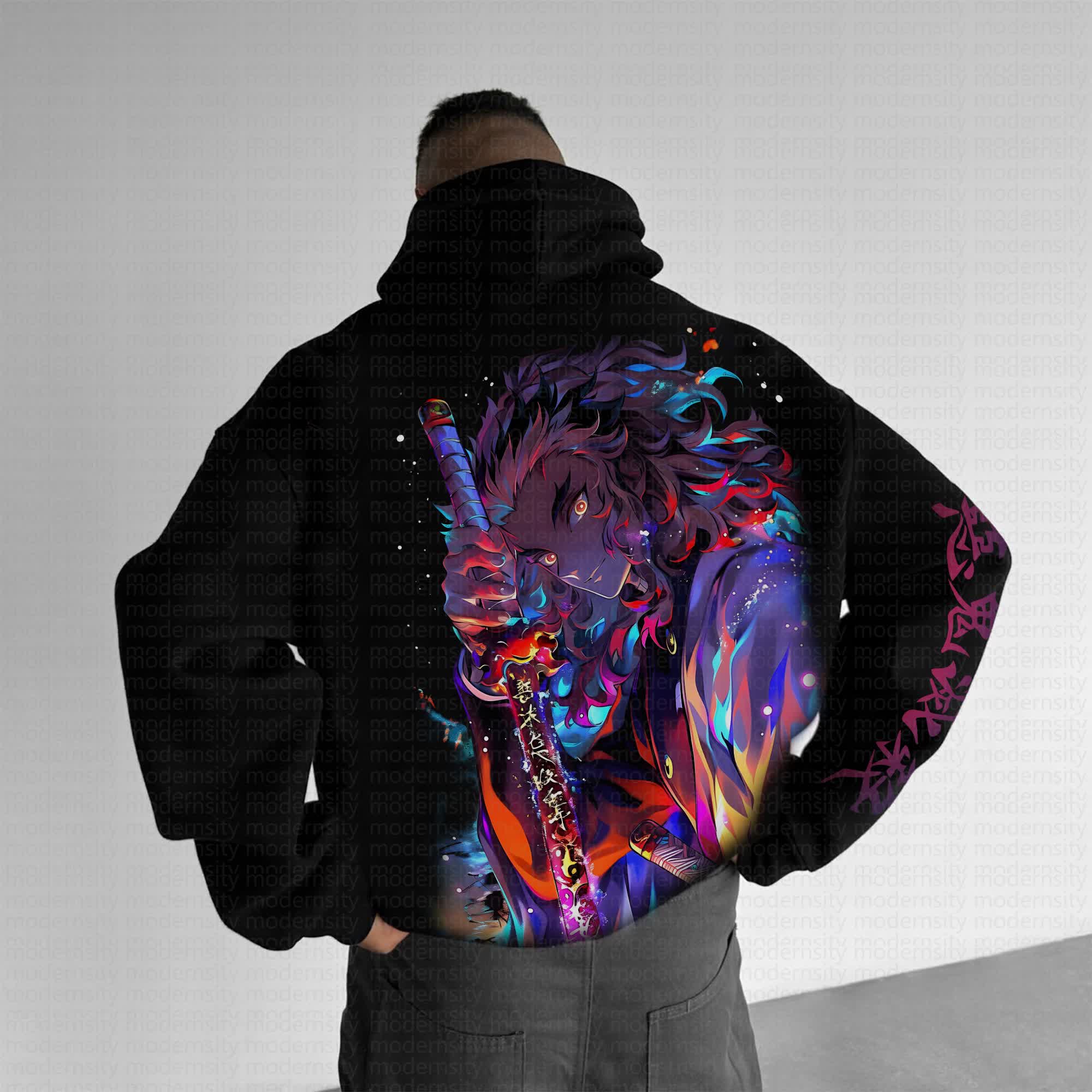 Unisex Anime Graphic Streetwear Vintage Hoodie丨Comicssoul