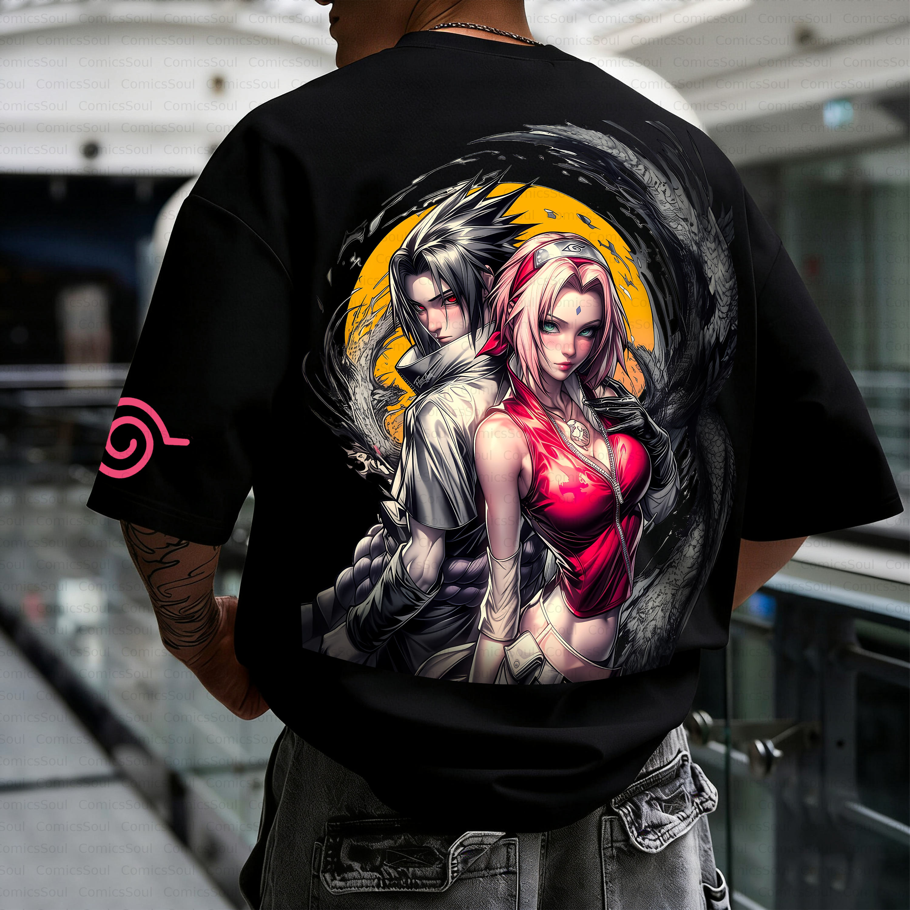 Unisex Anime Inspired Vintage T-Shirt