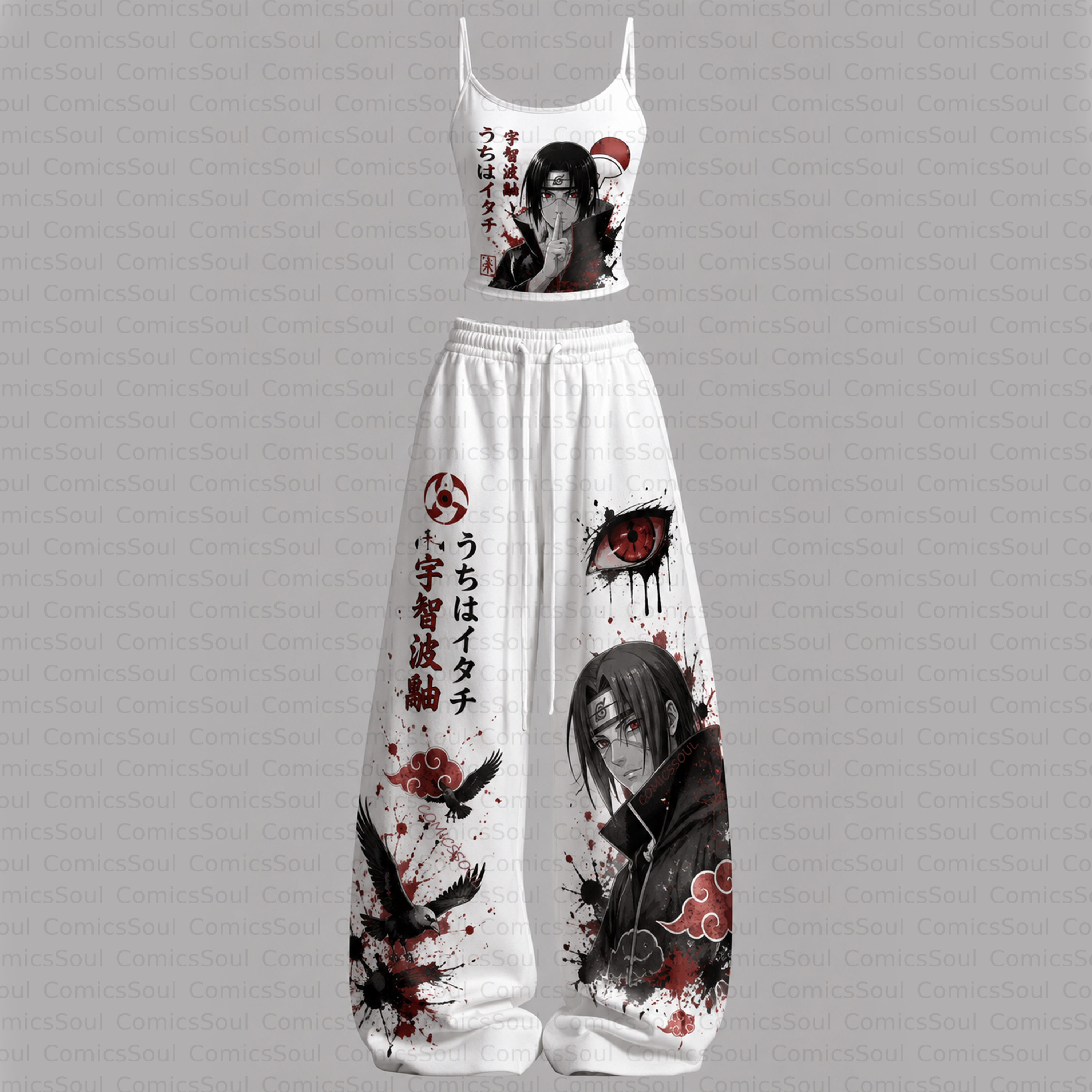 NARUTO Top & Elasticated Trousers Two-Piece Set