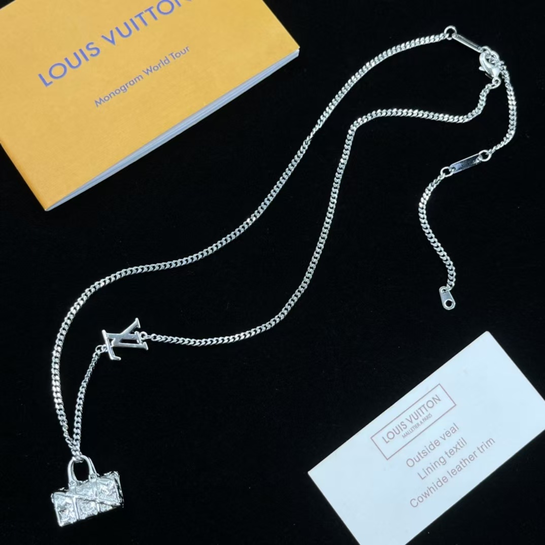 Louis Vuitton Bag Pendant Necklace - Original Replica Club