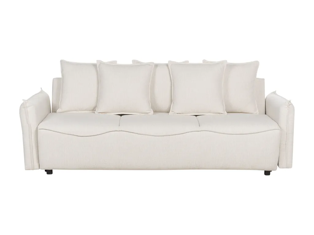 Sofá cama Lluesmahome Blanco crema FRML21808