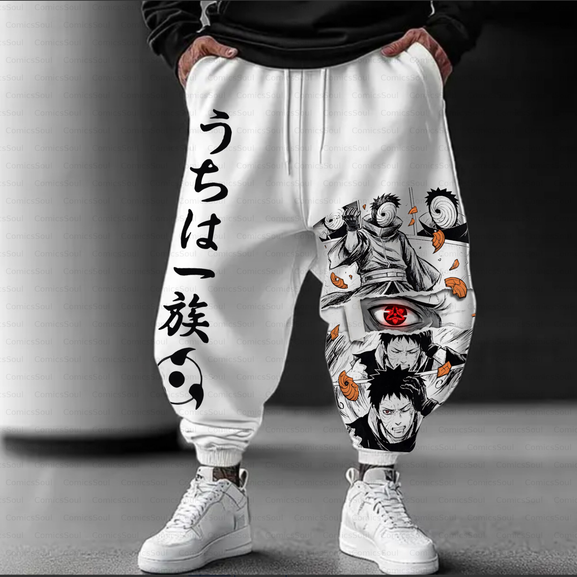 Unisex Casual Anime Streetwear Pant