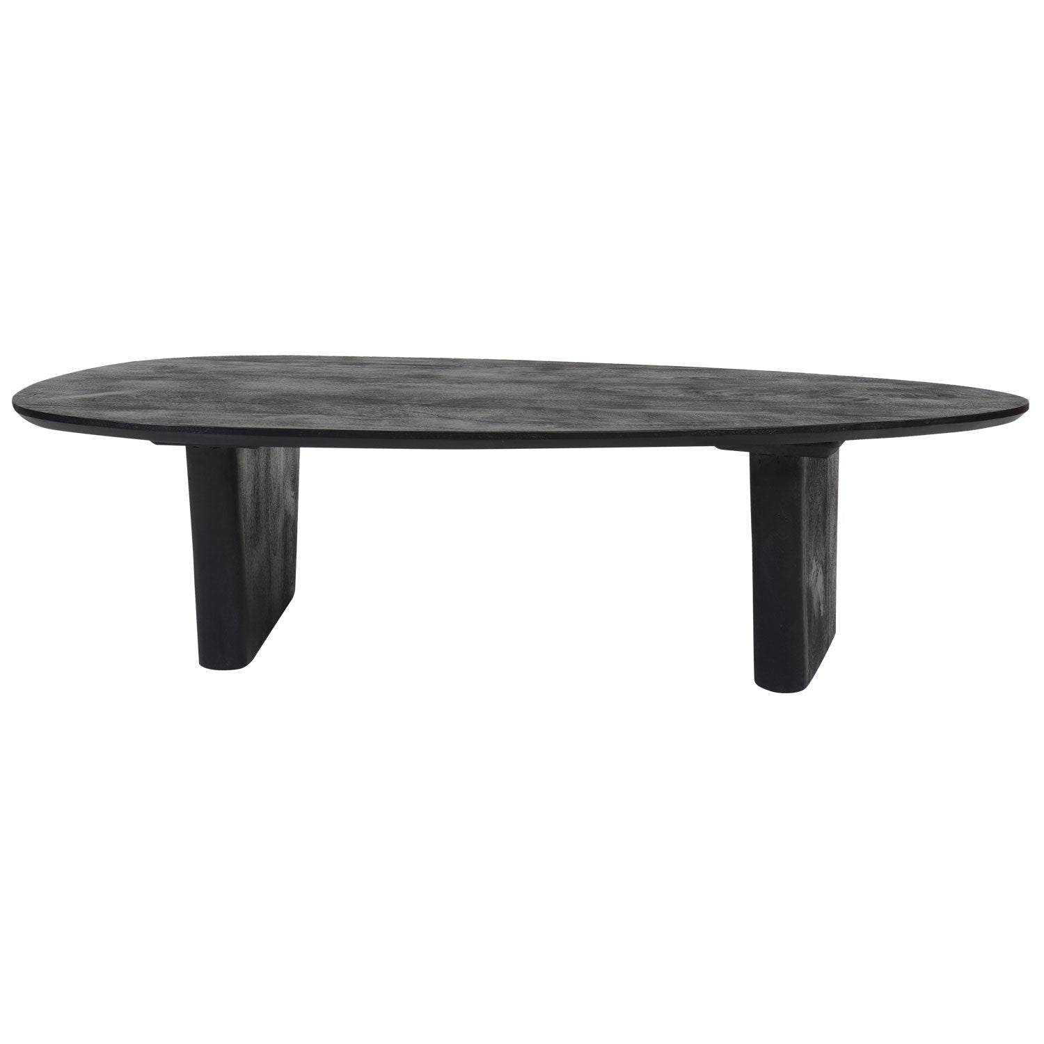 Home67 - Salontafel Rudo 135 x 75 cm - Zwart Mangohout