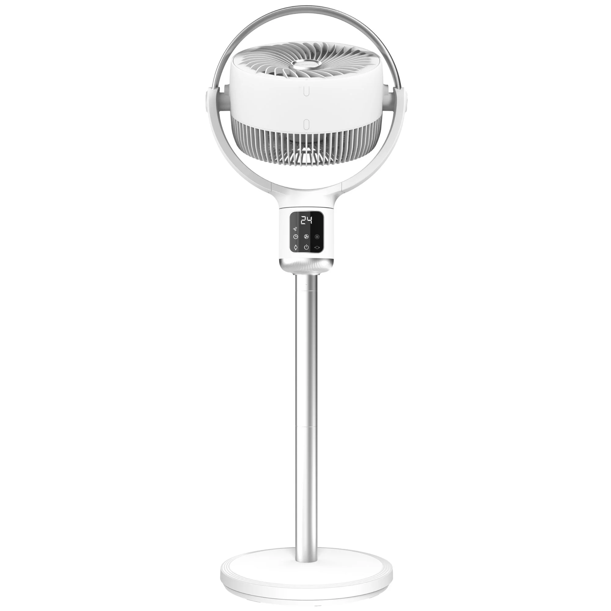Lasko Whirlwind 7- 24-Speed Orbital Motion 25ft/s Airflow Remote Control Pedestal Fan, APDC301 - Image 12