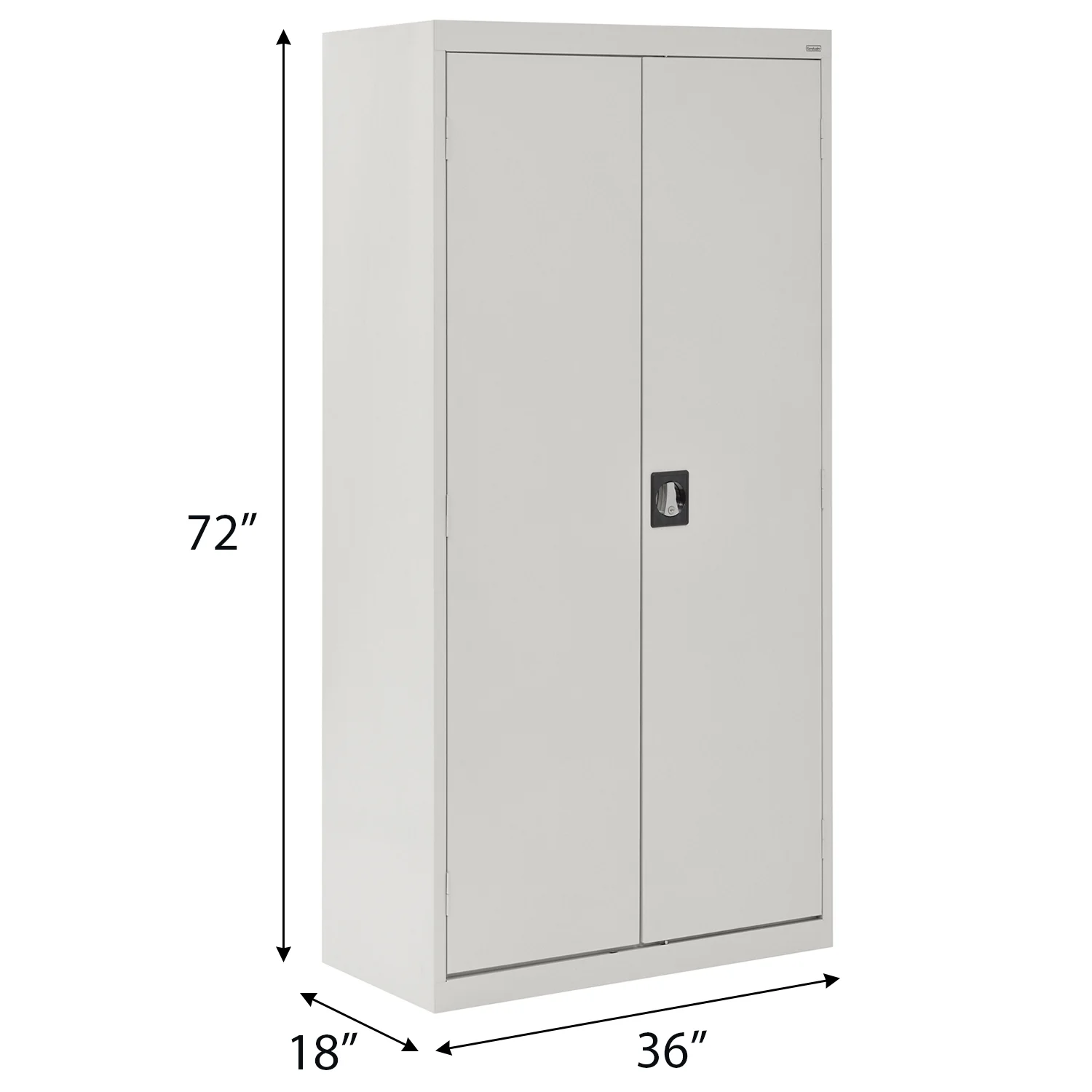 Sandusky Elite Series Steel Freestanding Garage Cabinet in Dove Gray (36 in. W x 72 in. H x 18 in. D) - Image 6
