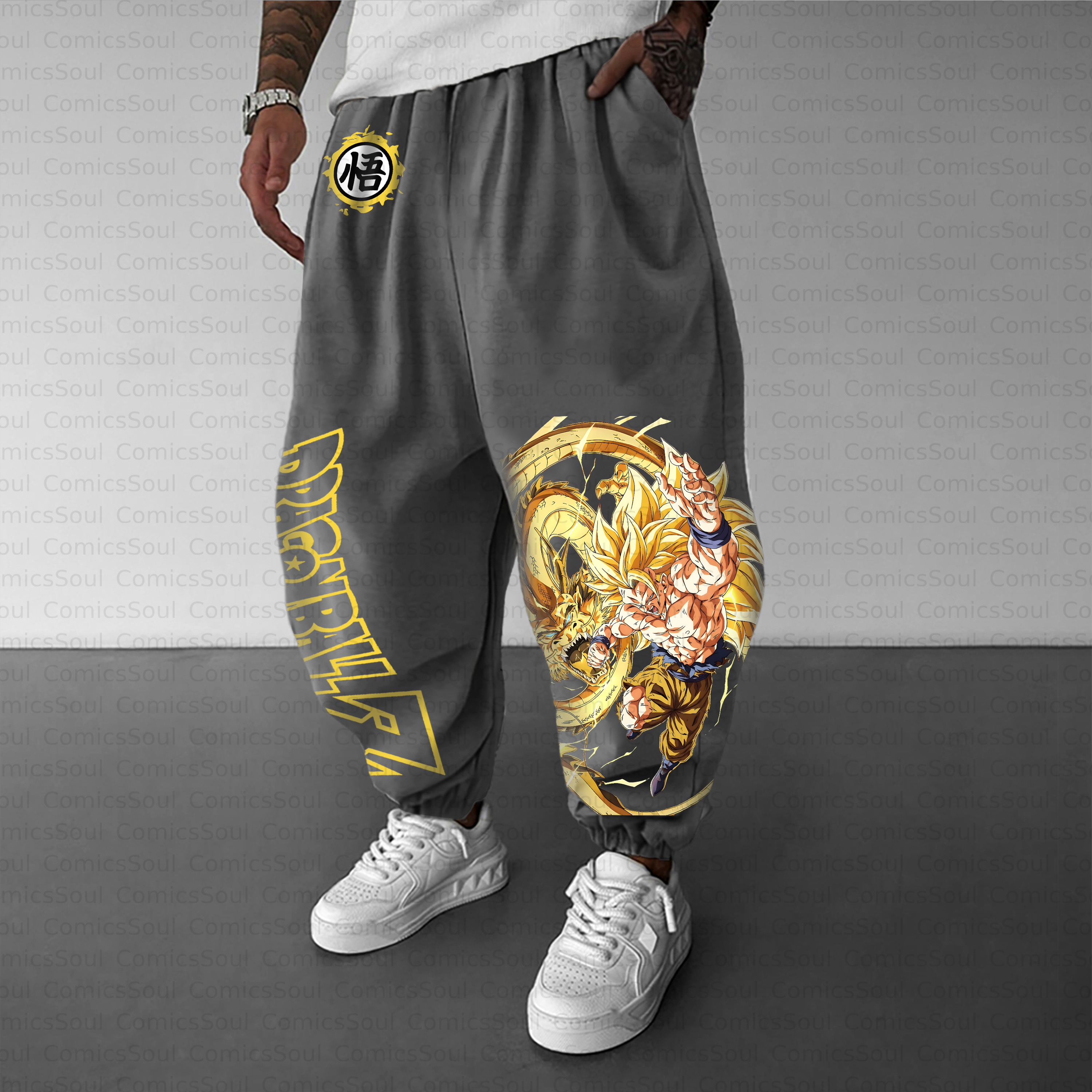Unisex Casual Anime Streetwear Pant