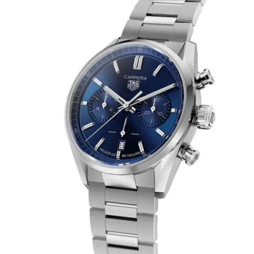 TAG Heuer Carrera Men Automatic Blue Stainless Steel Watch CBN2011.BA0642