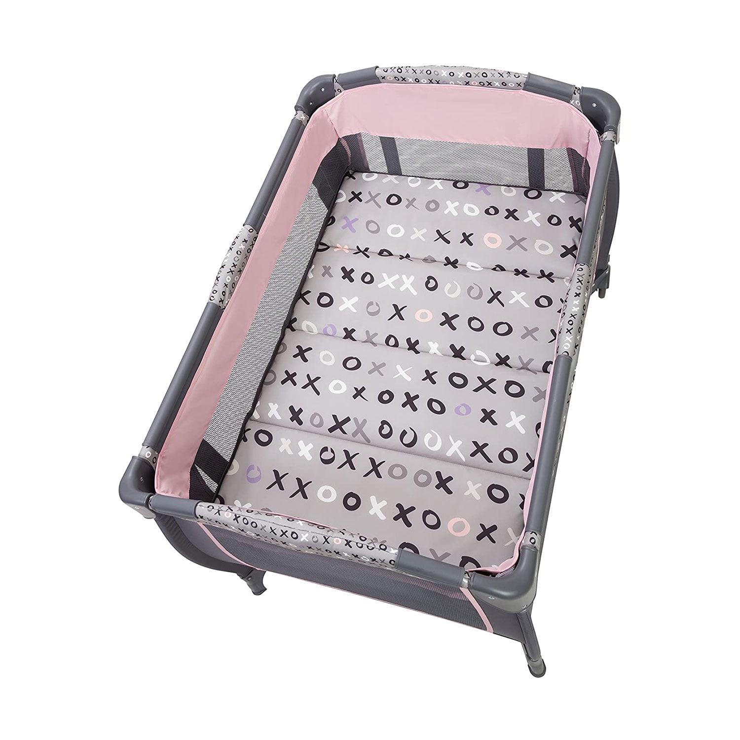 Baby Trend Trend-E Nursery Center Playard with Travel Bag - Starlight Pink - Image 5