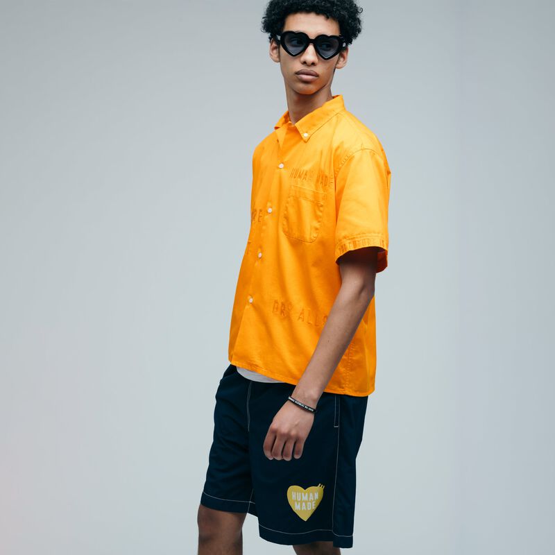 HUMAN MADE SWIM SHORTS