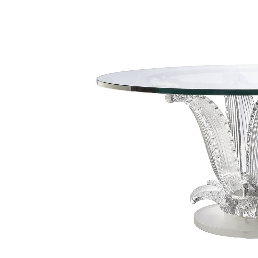 TABLE BASSE CACTUS - CRISTAL INCOLORE