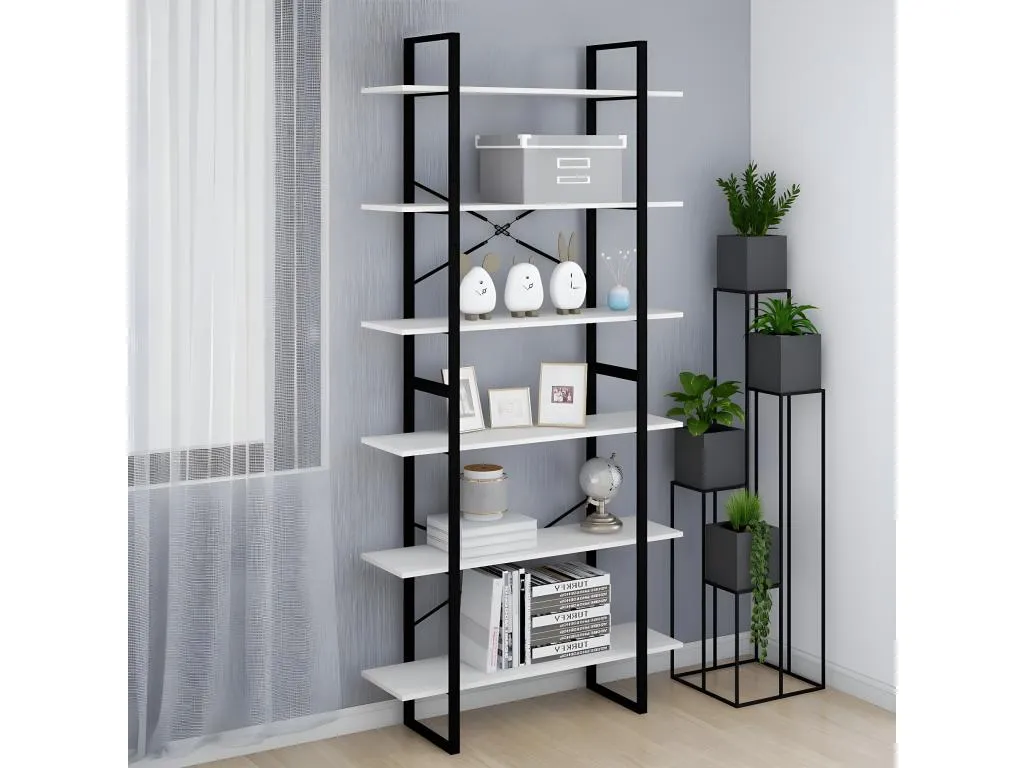 Armario alto Prietocasa maciza de Prietocasa blanco 100x30x210 cm