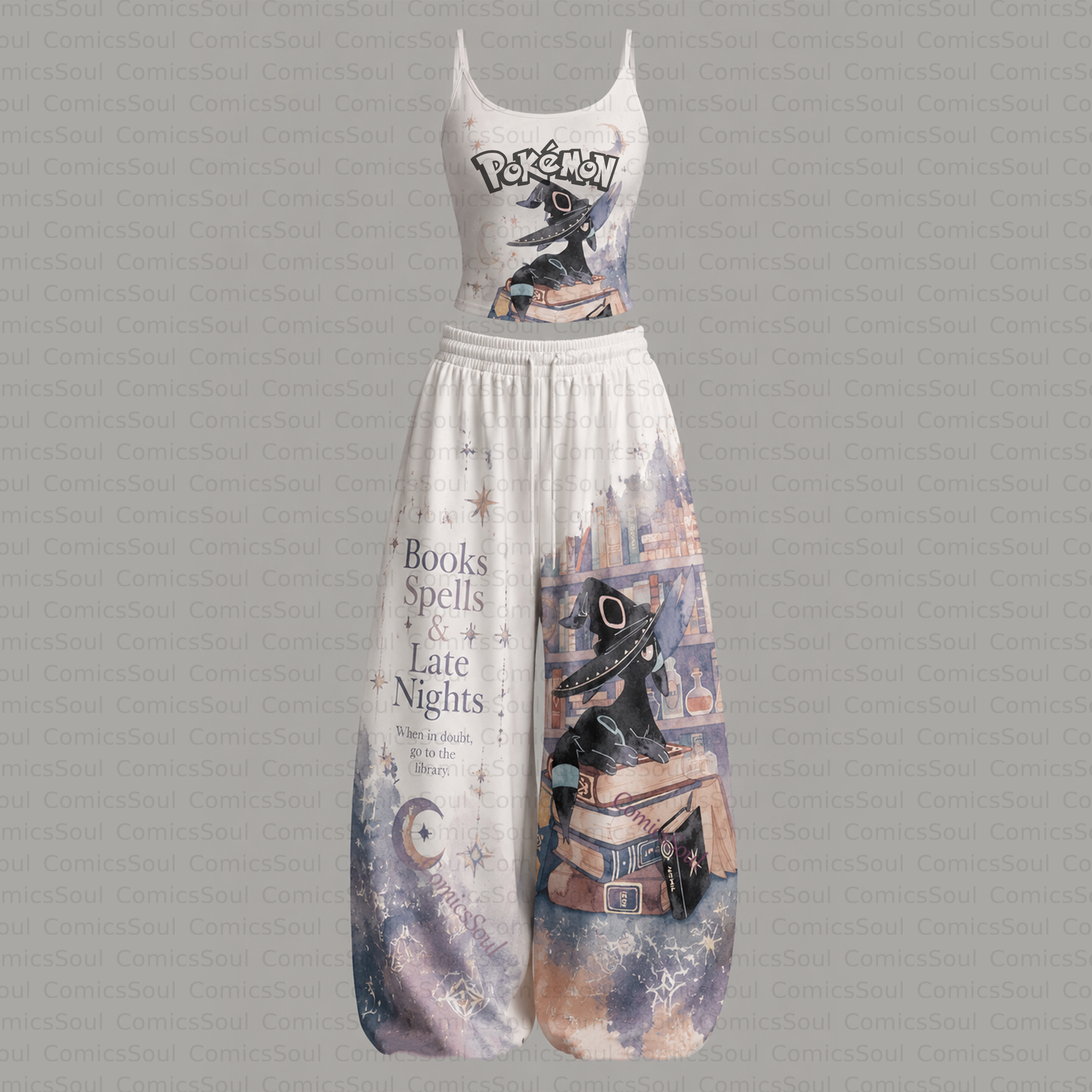 Pokémon Top & Elasticated Trousers Two-Piece Set
