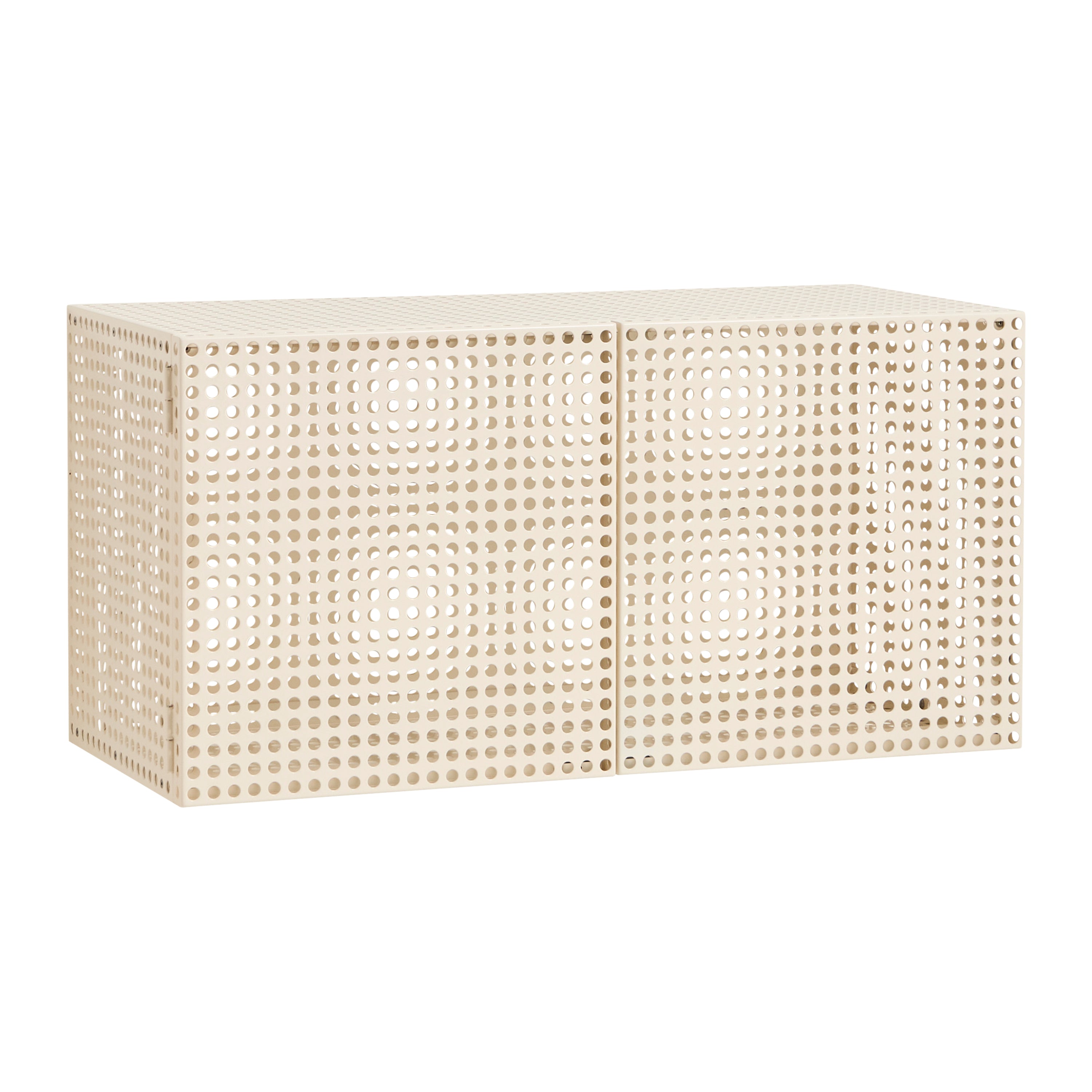 HAY Perforated Wandkast - Eggshell