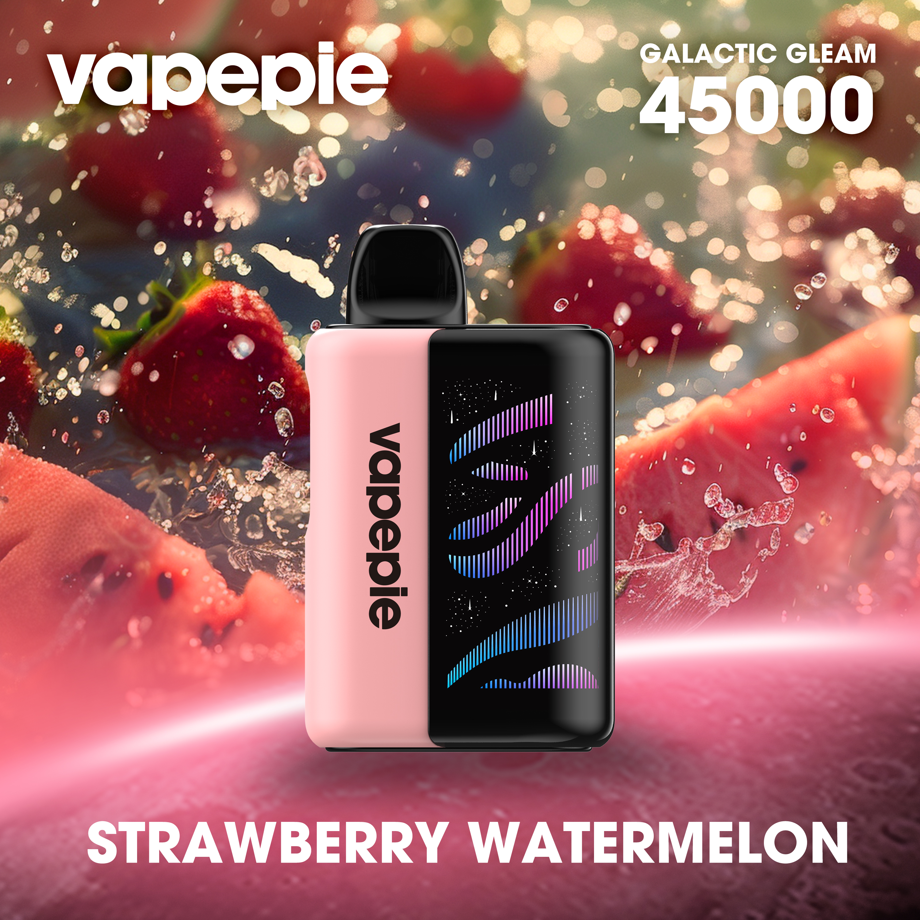 VAPEPIE Galaxy Shine 45000 PUFFS & ERDBEER-GUAVE