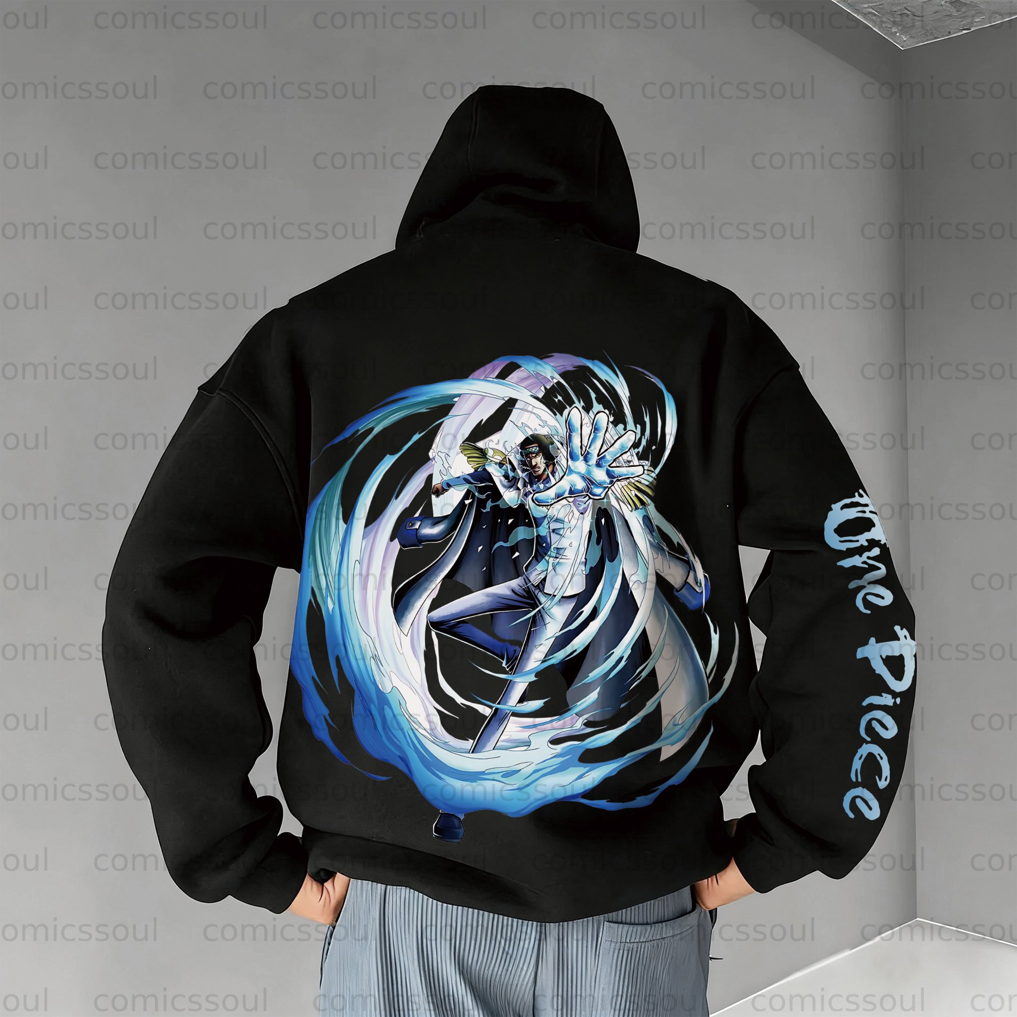 Unisex Anime Graphic Streetwear Vintage Hoodie