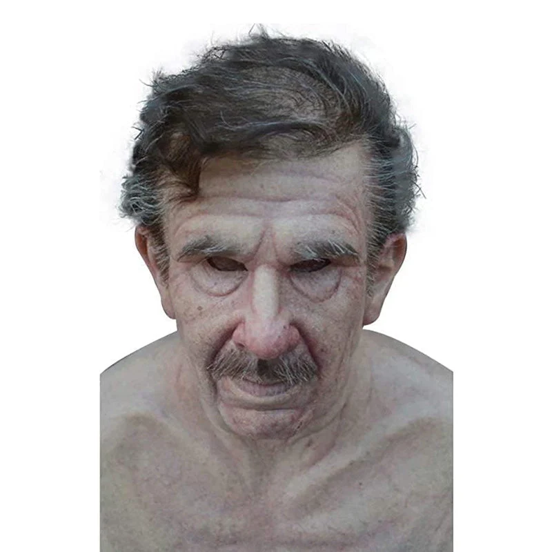 Realistic Full Face Latex Halloween Mask – Cosplay & Costume Wear - Image 7 Realistic Full Face Latex Halloween Mask – Cosplay & Costume Wear - Image 7