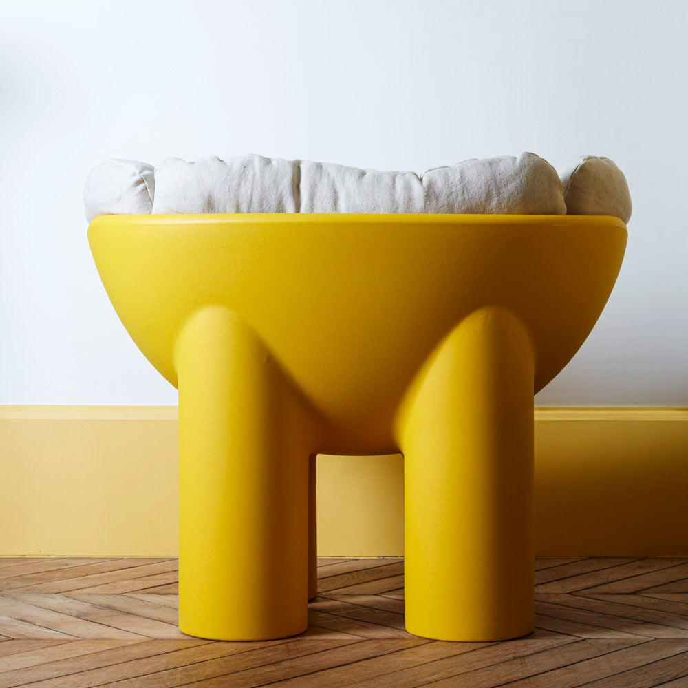 Fauteuil Roly Poly - Ocre Jaune - Driade
