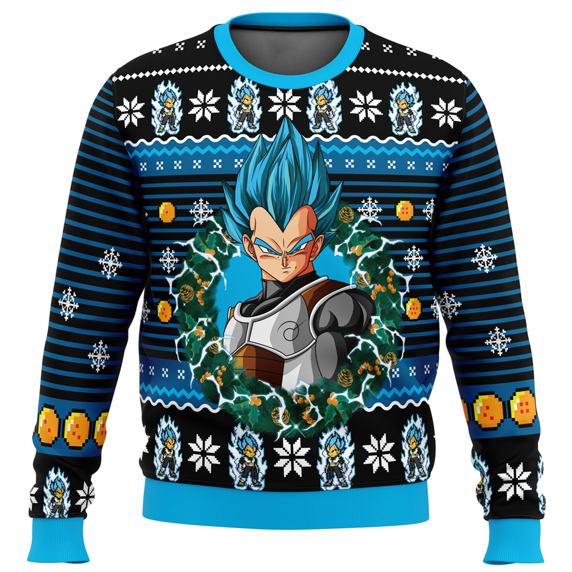 Unisex Anime Ugly Christmas Sweater TeeThreads Sustain the Scene with Custom Apparel