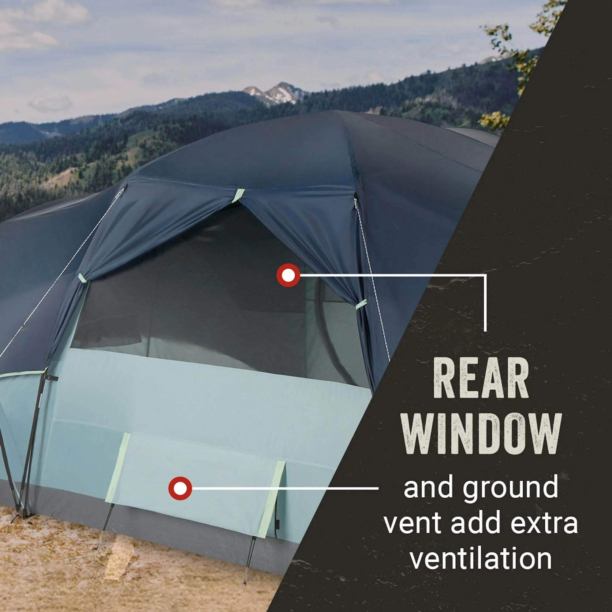 Coleman Skydome? 8-Person Camping Tent XL, Blue Nights - Image 8
