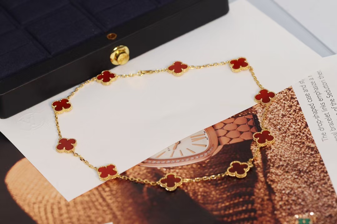 VCA Vintage Alhambra Necklace, 10 Motifs - Original Replica Club