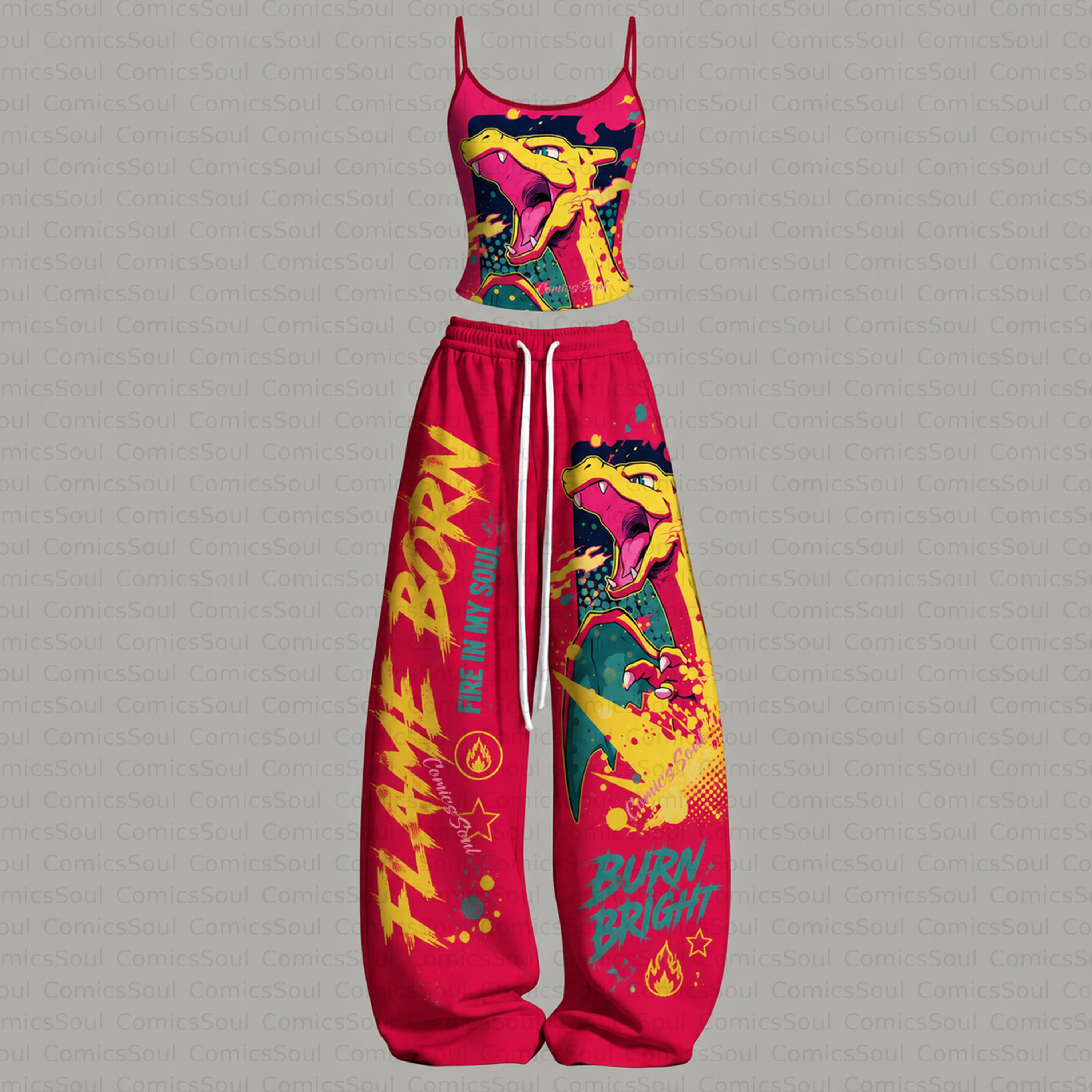 Pokémon Top & Elasticated Trousers Two-Piece Set