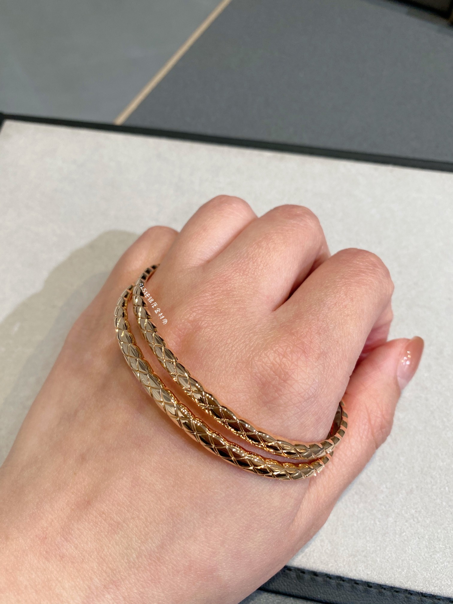 Chanel Coco Crush Open Cuff Bangle Bracelet - Original Replica Club