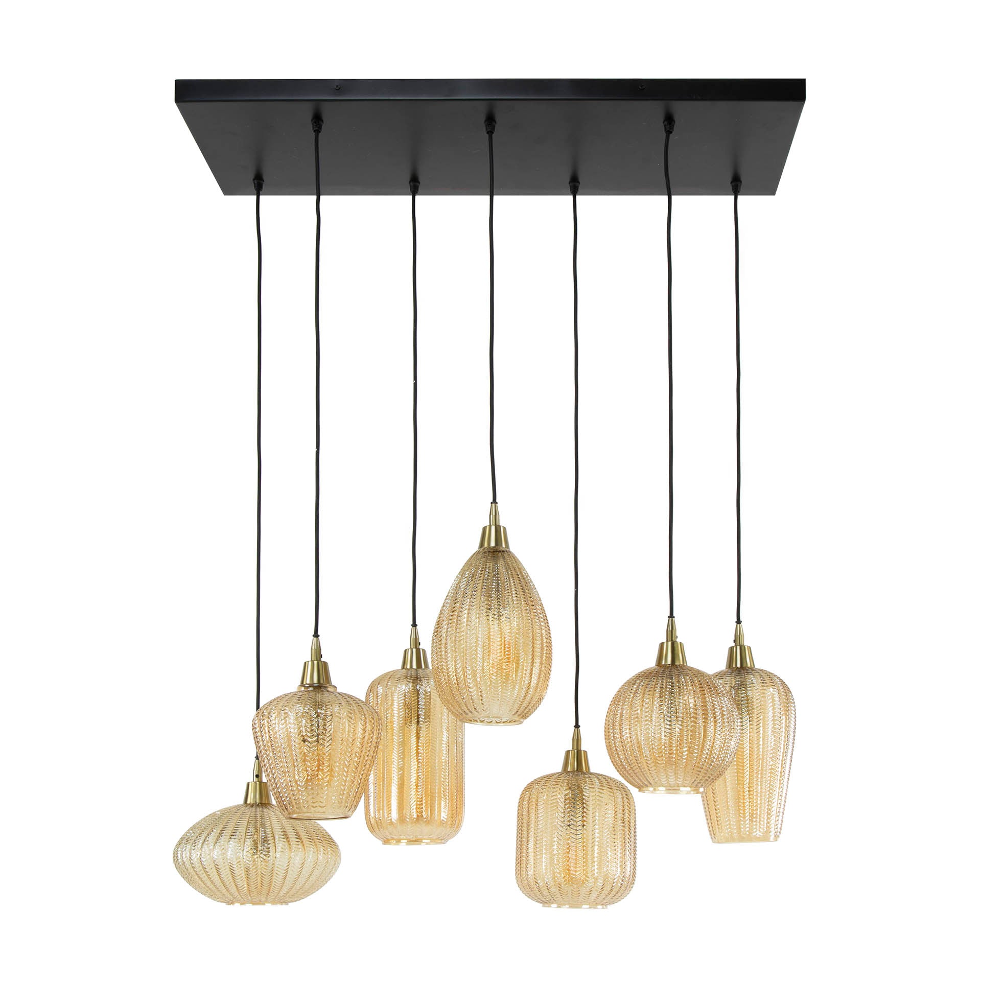 Blokker Amina Hanglamp - Amber