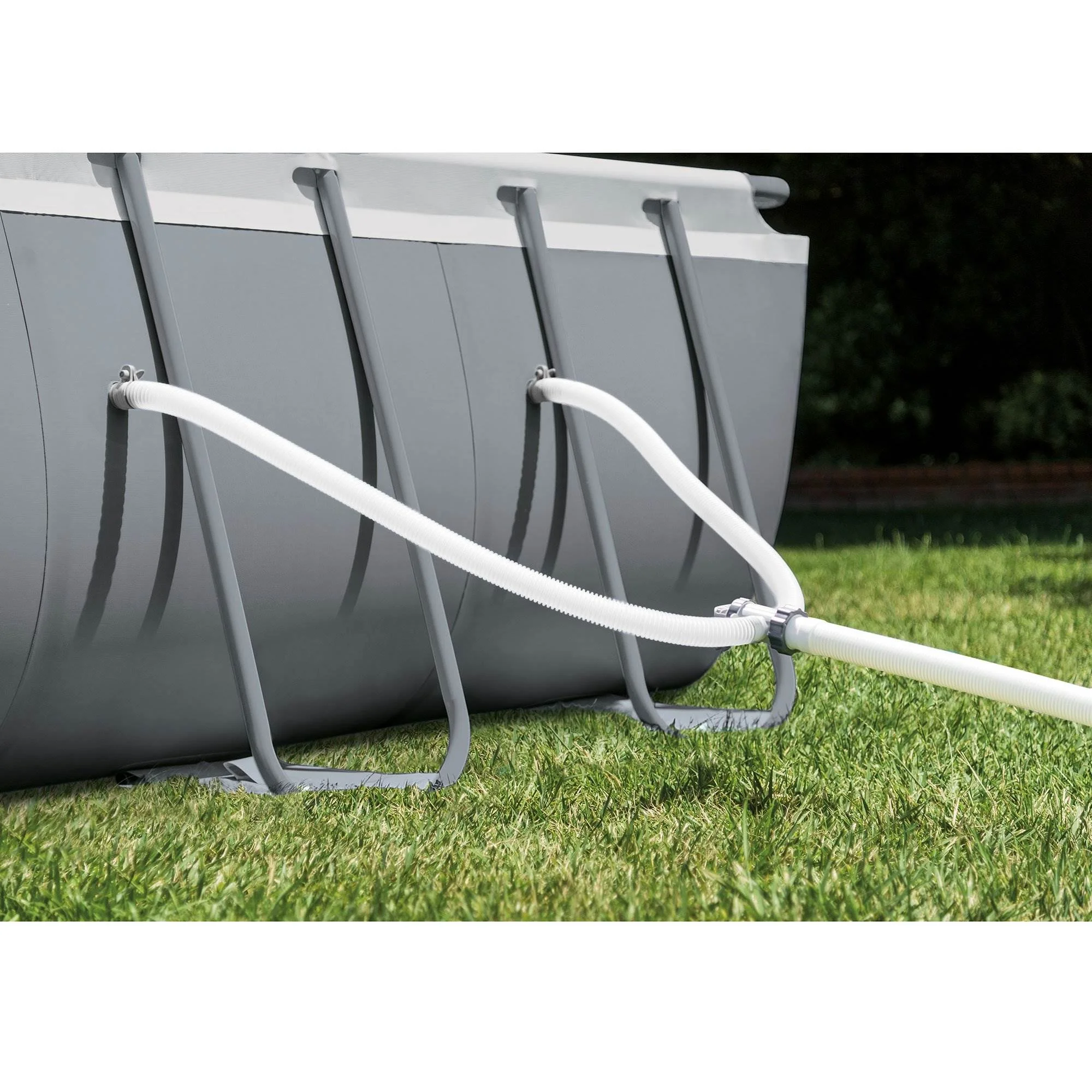 Intex 24' x 12' x 52" Ultra XTR Rectangular Frame Swimming Pool Set + Pump - Image 6