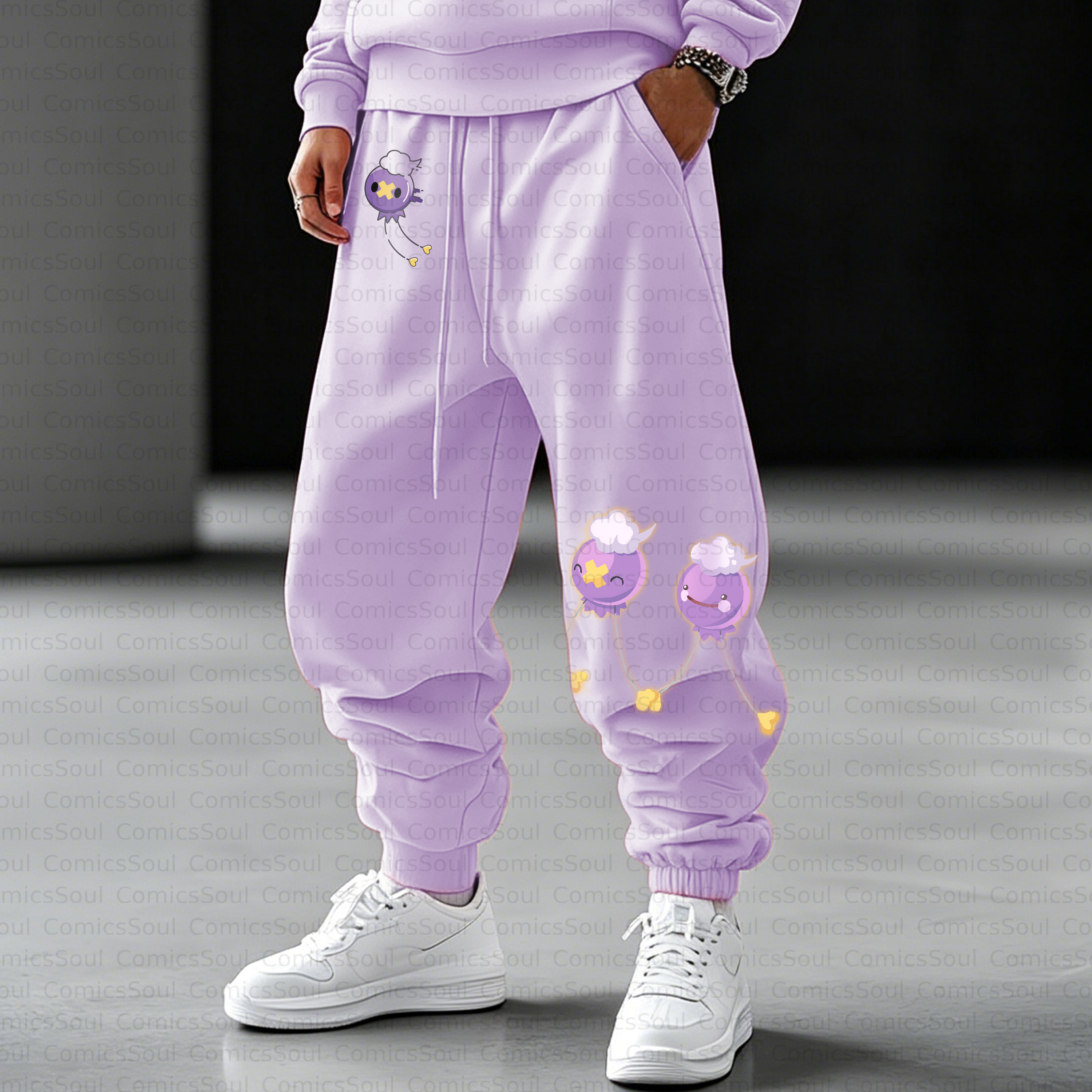 Unisex Casual Anime Streetwear Pant