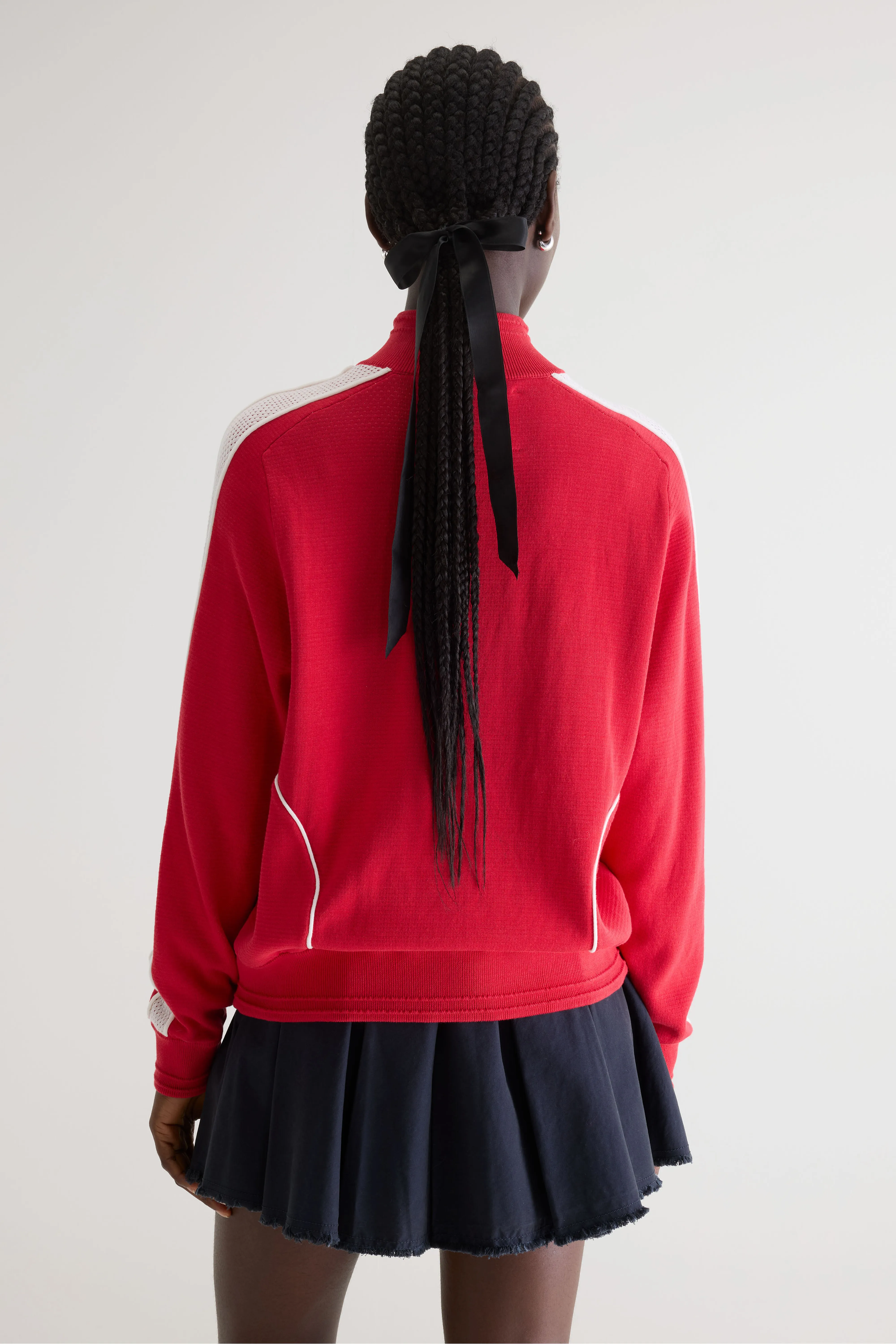 Bellerose Dasy zip-up cardigan (261 / W / MASSAI RED)