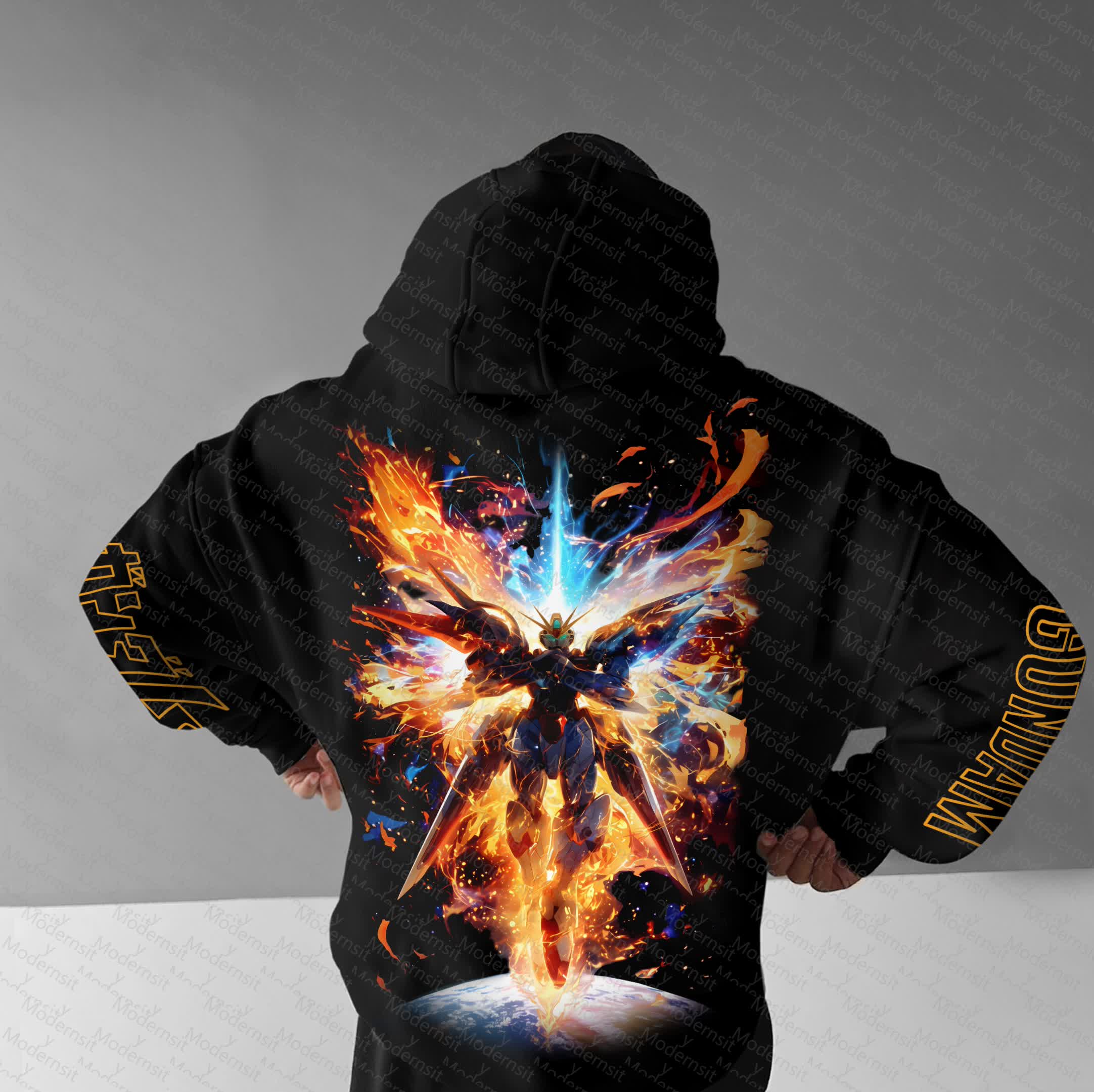 Unisex “Comicssoul” Anime Graphic Streetwear Vintage Hoodie