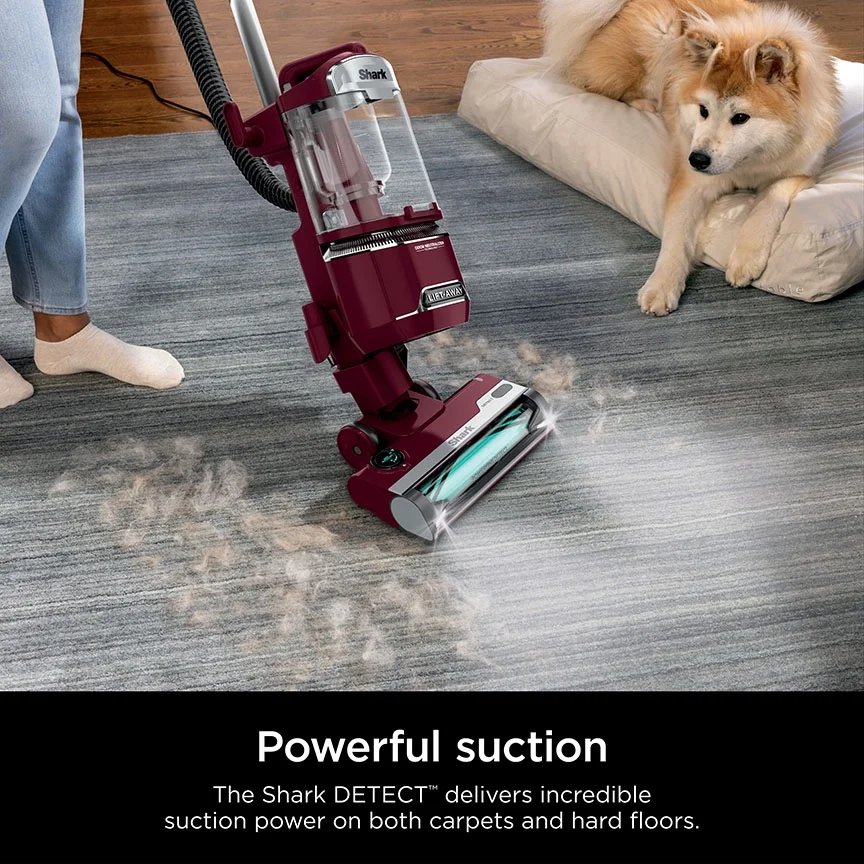 Shark Detect Lift-Away ADV Corded Upright Vacuum with PowerFins Detect, Self-Cleaning Brushroll & Odor Neutralizer Technology, LA492, Burgundy - Image 3