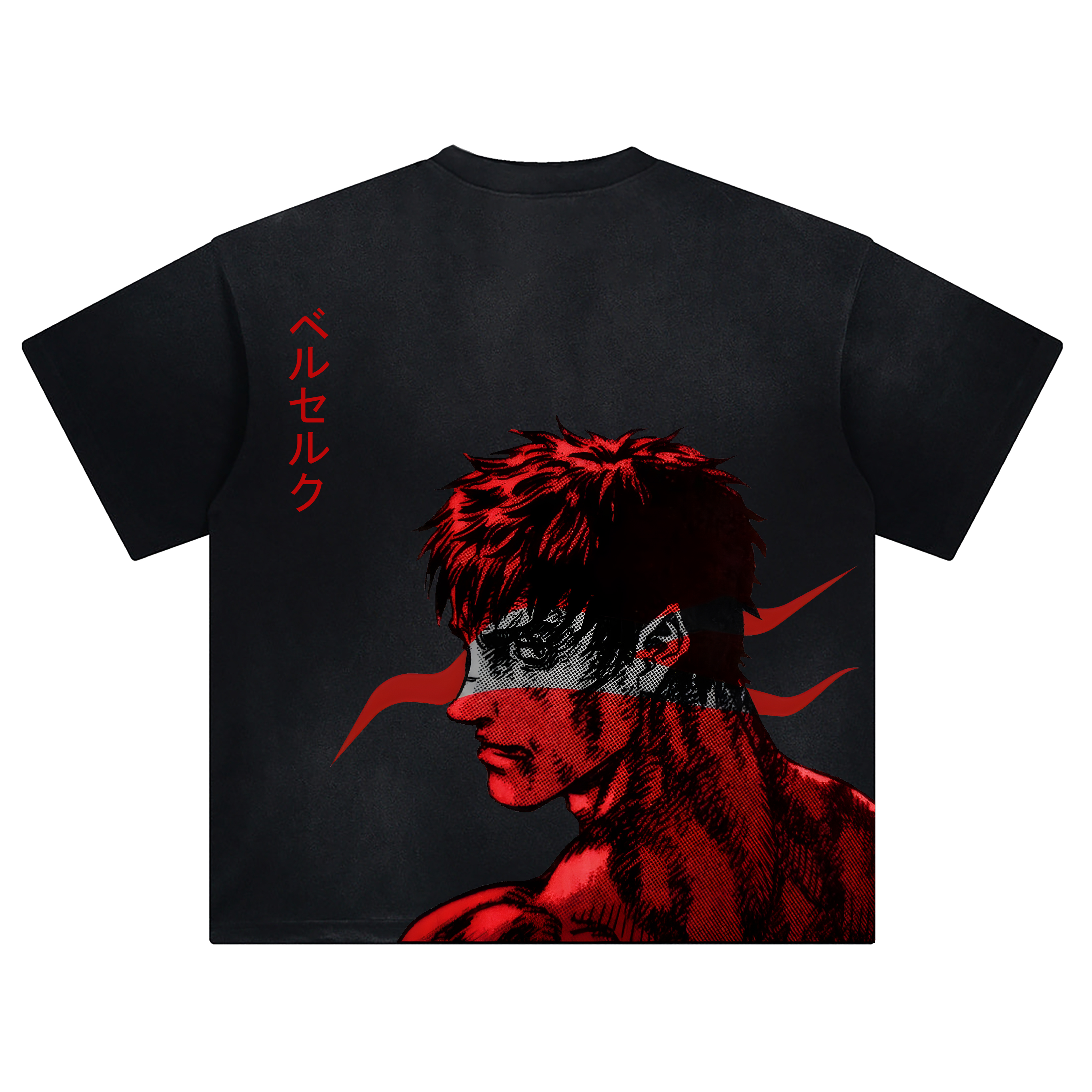 Unisex Anime Inspired Vintage T-Shirt TeeThreads Sustain the Scene with Custom Apparel