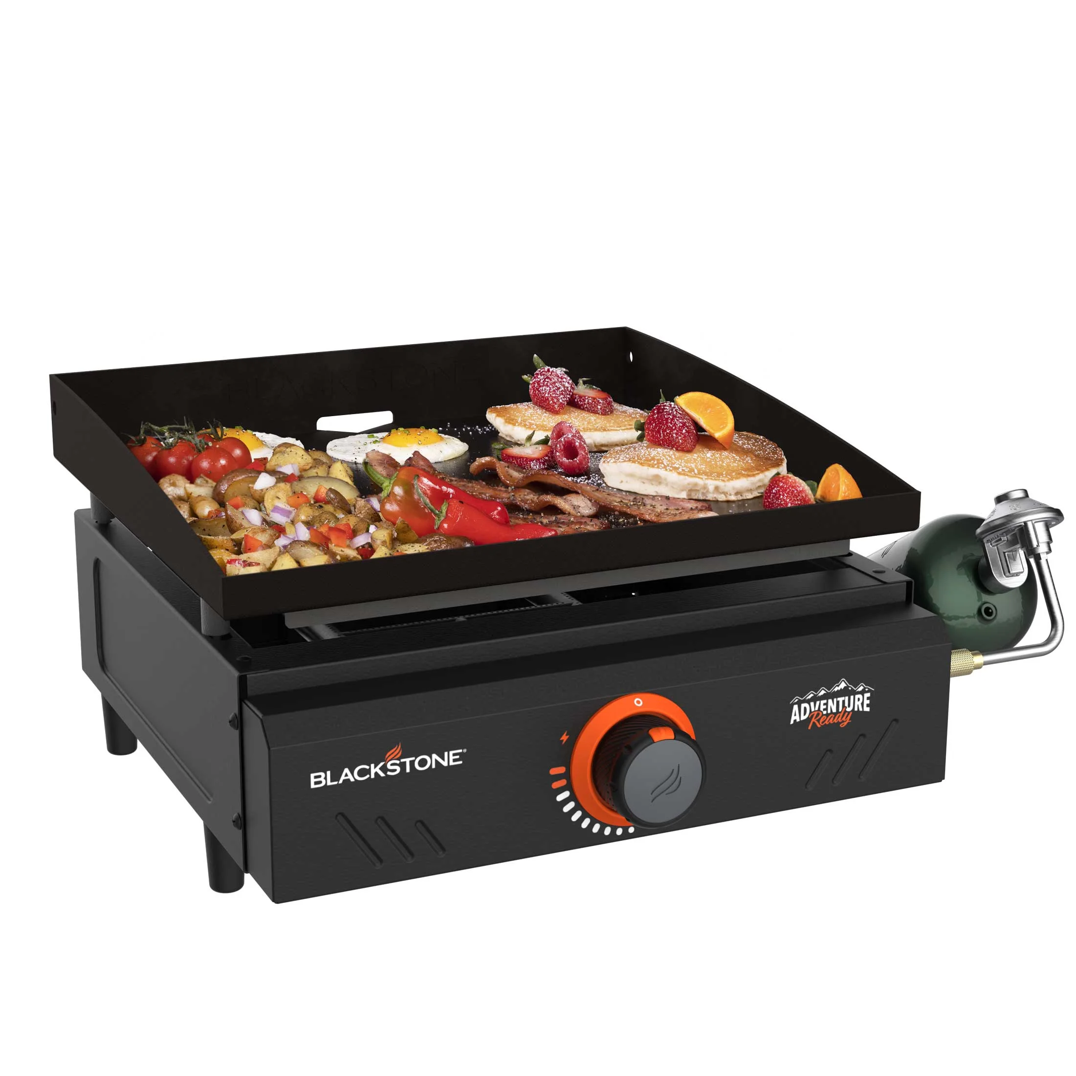 Blackstone Adventure Ready Single Burner 17- Tabletop Griddle with Non Slip Feet