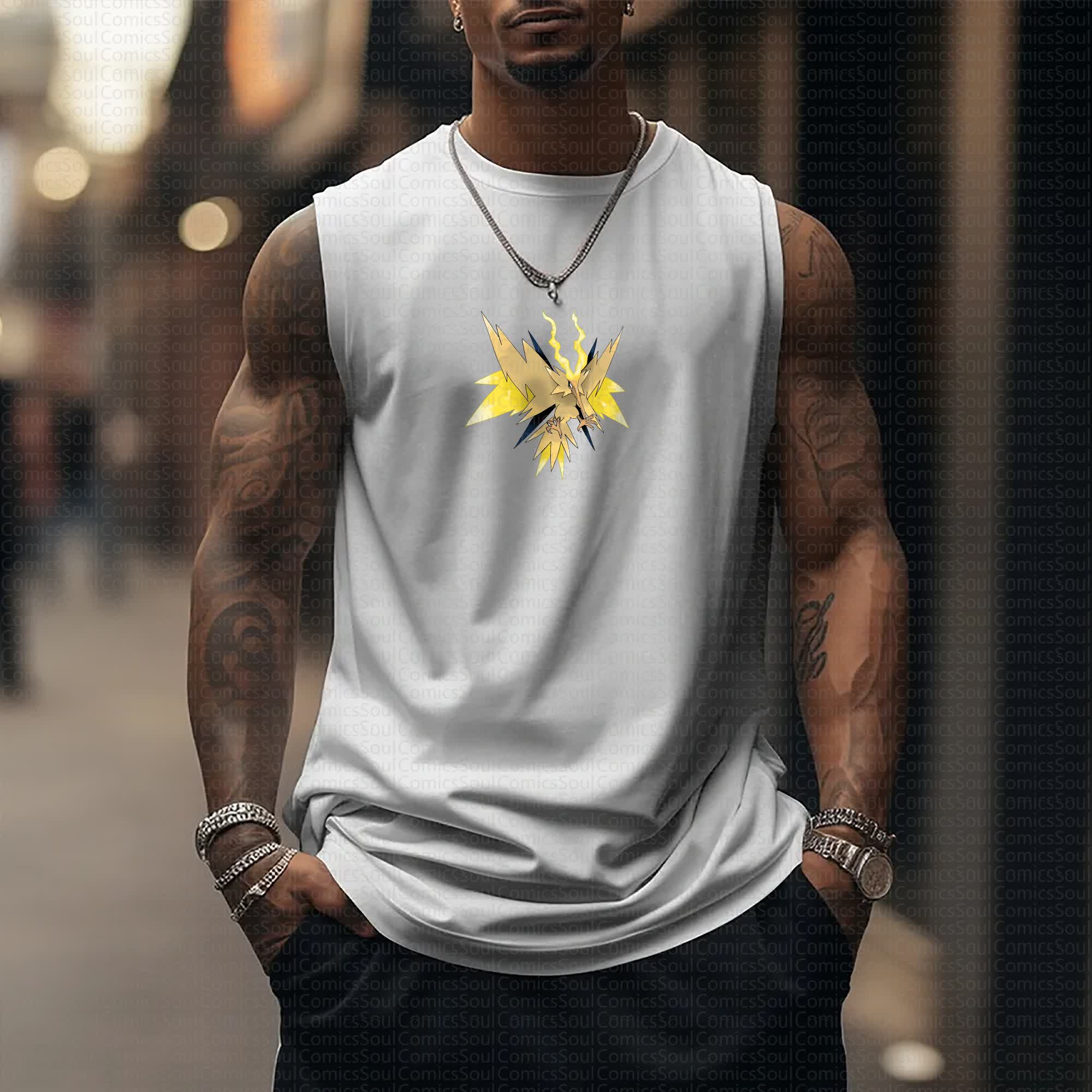 Unisex “Comicssoul” Casual Anime  Tank Top TeeThreads Sustain the Scene with Custom Apparel