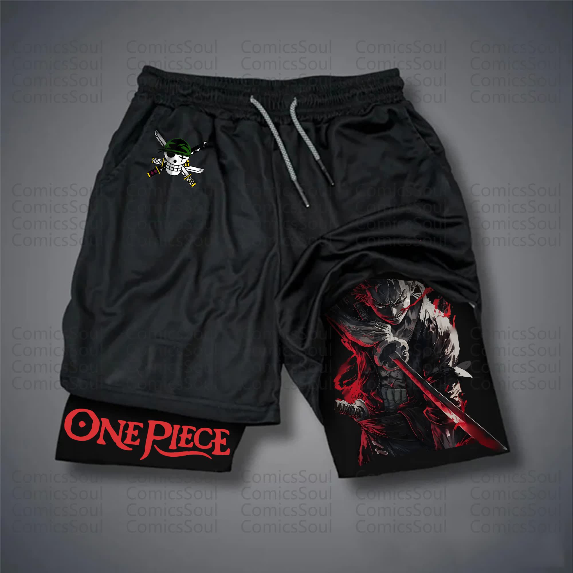 Unisex Comicssoul Anime Shorts | Comicssoul
