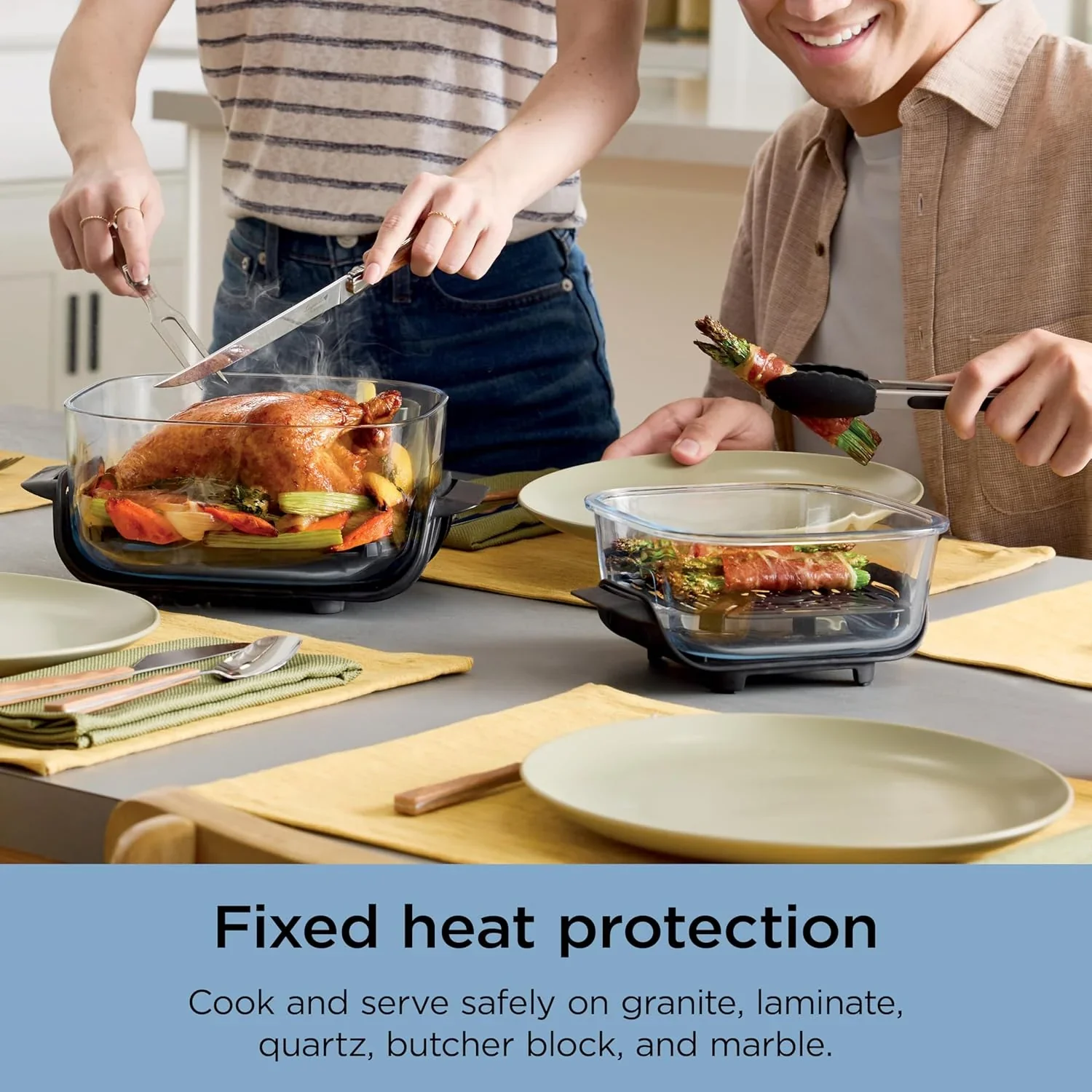 Ninja Crispi 4-in-1 Portable Glass Air Fryer Cooking System
