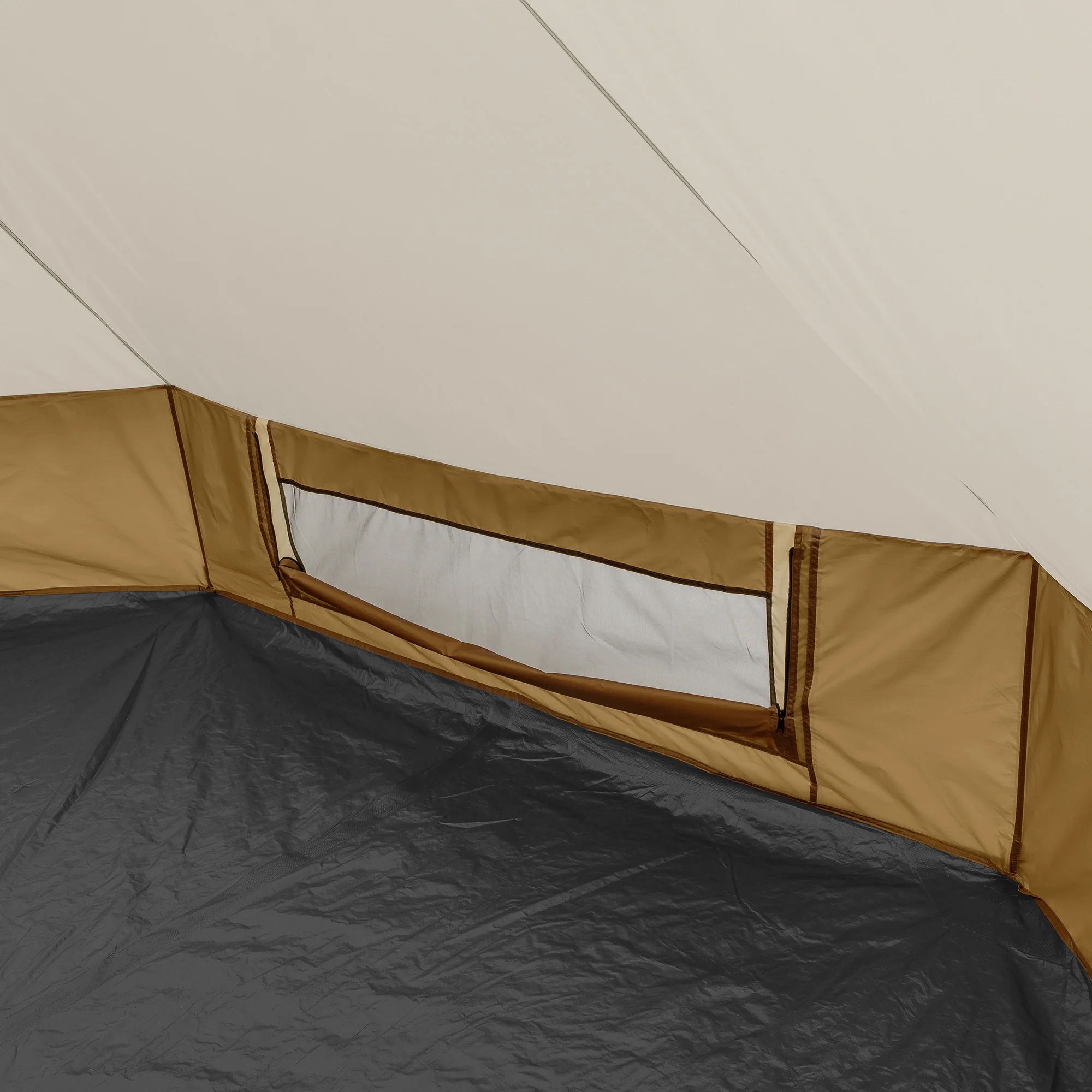 Ozark Trail 15' x 15' 8-Person Bell Tent with String Lights, 22.57 lbs - Image 11