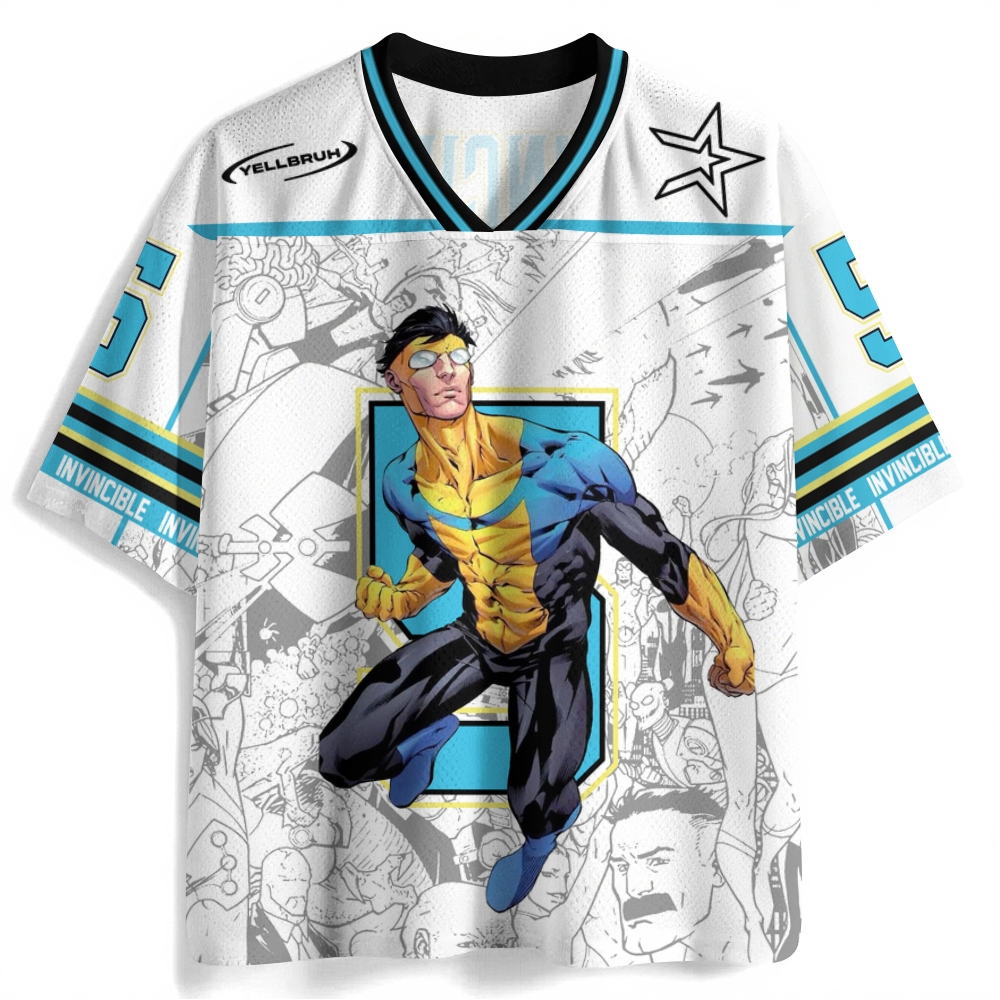 Invincible Anime Football Jersey