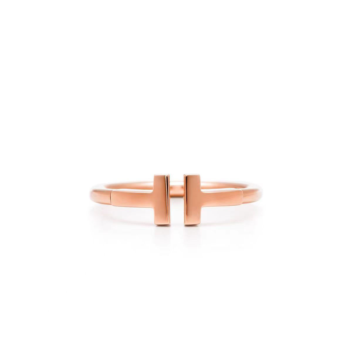 Tiffany Doube T Rings - Original Replica Club