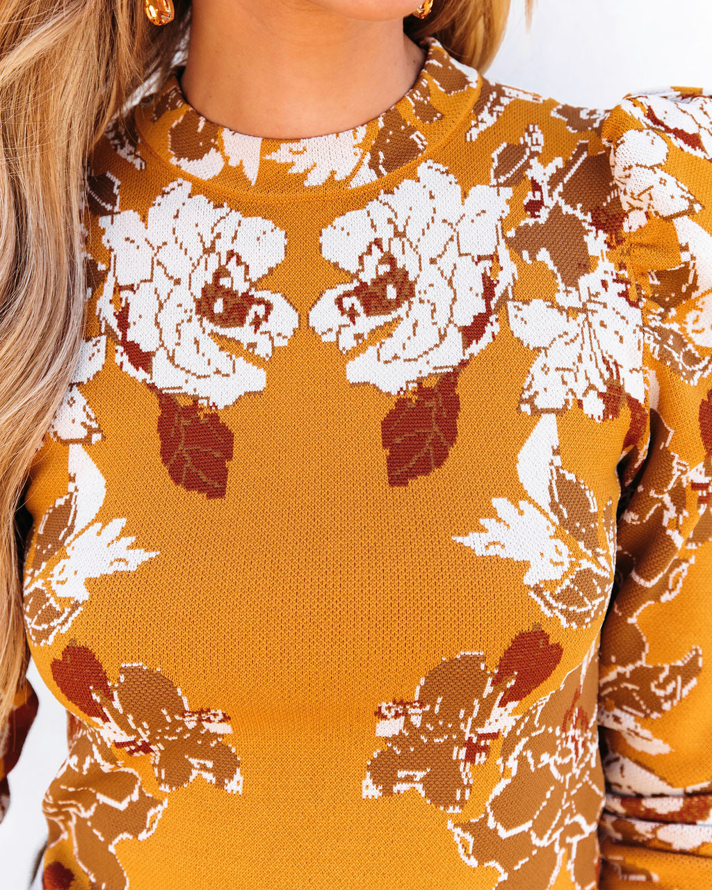 Phenomenal Beauty Floral Long Sleeve Top - Se7enfashion