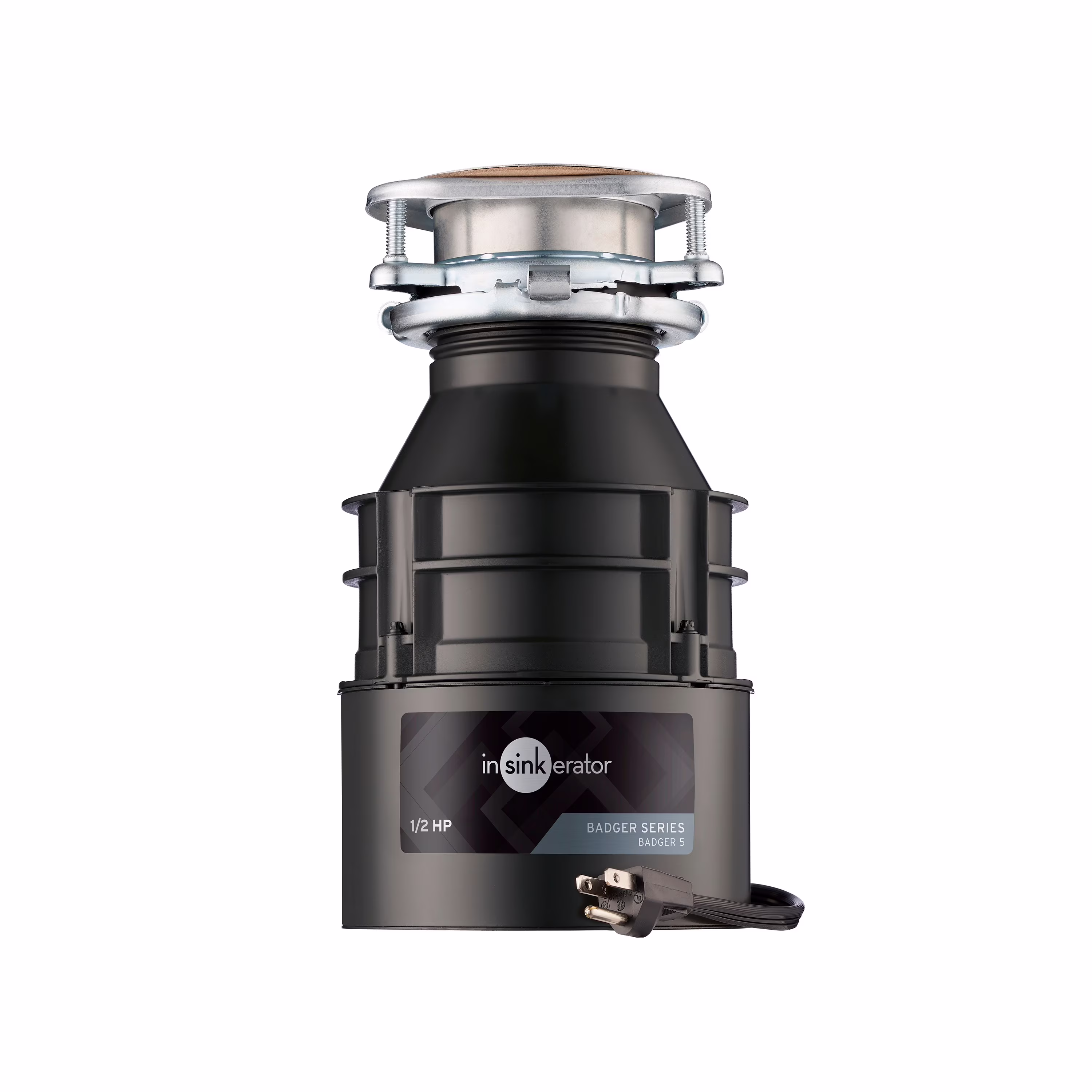 Insinkerator Badger 5 1/2 HP Continuous Feed Garbage Disposal with Power Cord(2 HP/Continuous Feed)